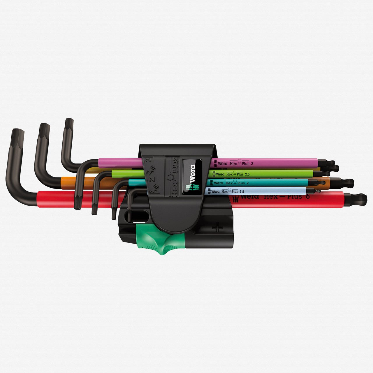 Wera 022534 Multicolour Magnetic Metric Hex L - key Set - WR022534 - KC Tool