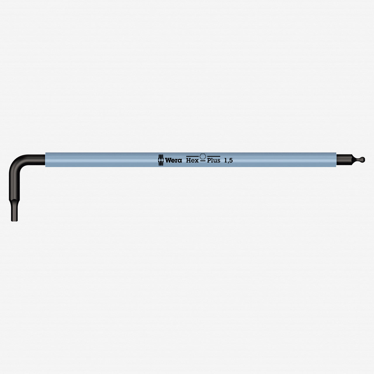 Wera 022600 1.5 x 90mm Hex + Ball End Hex L - key (Ice Blue) - WR022600 - KC Tool