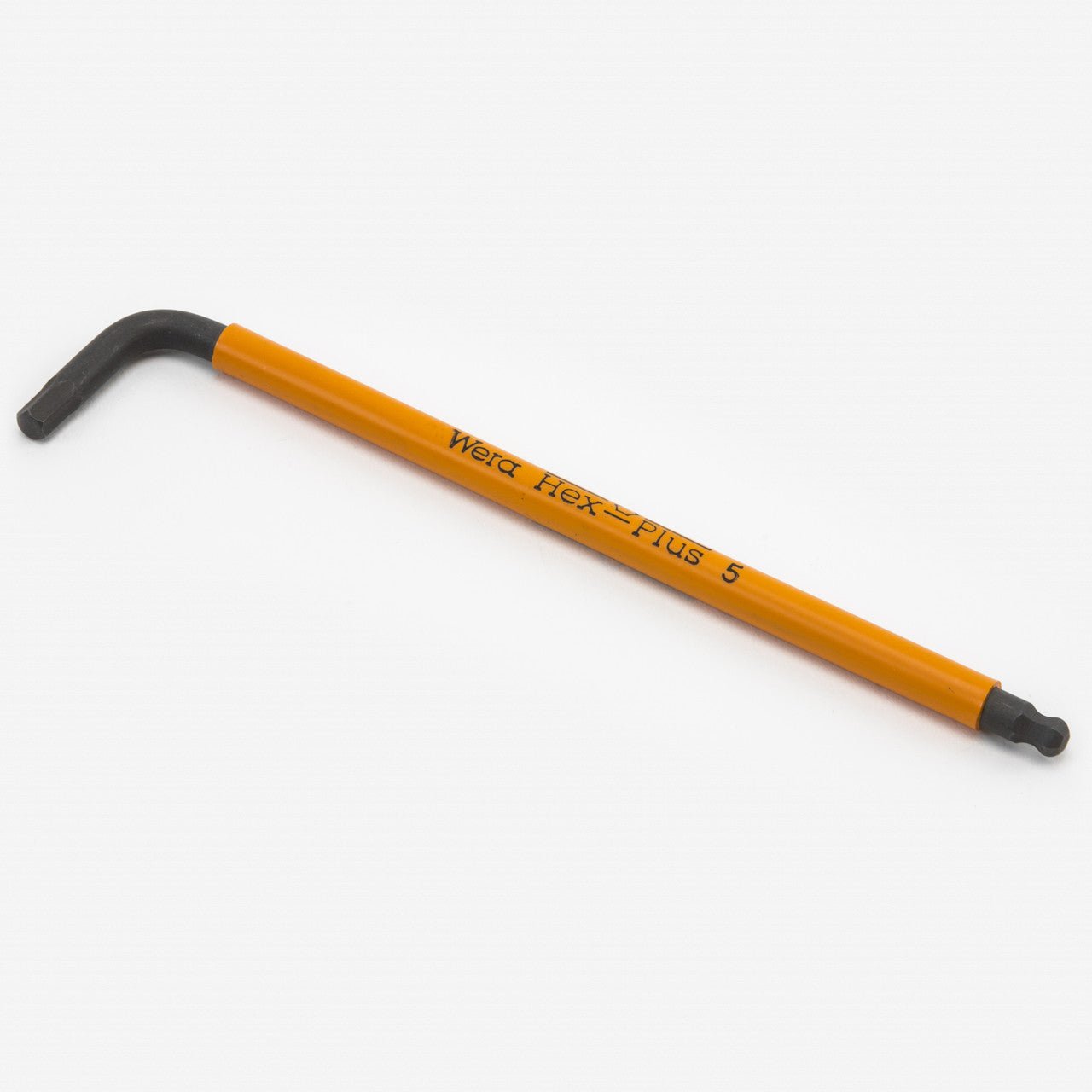 Wera 022610 5 x 154mm Hex + Ball End Hex L-key (Orange) - WR022610 - KC Tool