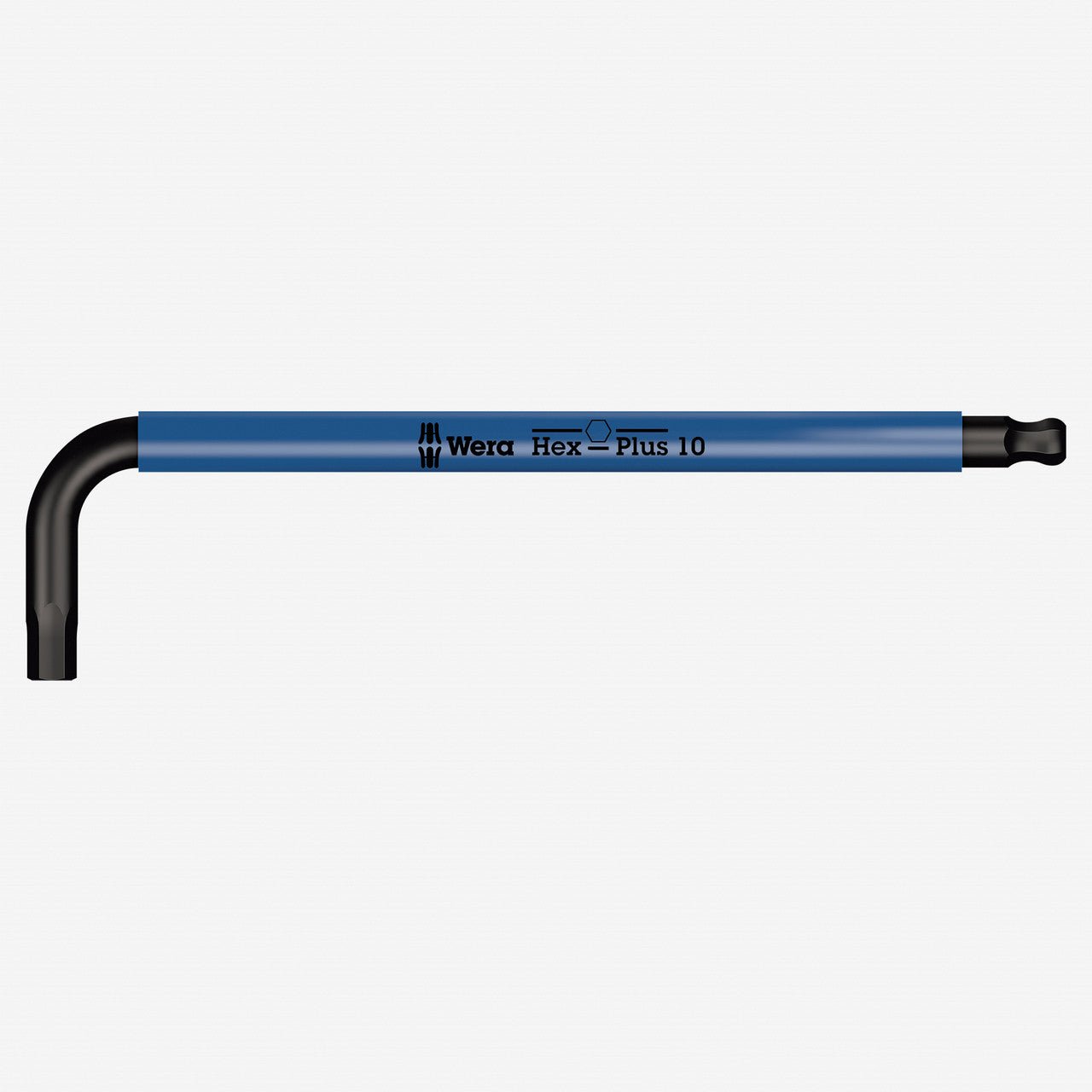 Wera 022616 10 x 224mm Hex + Ball End Hex L-key (Blue) - WR022616 - KC Tool