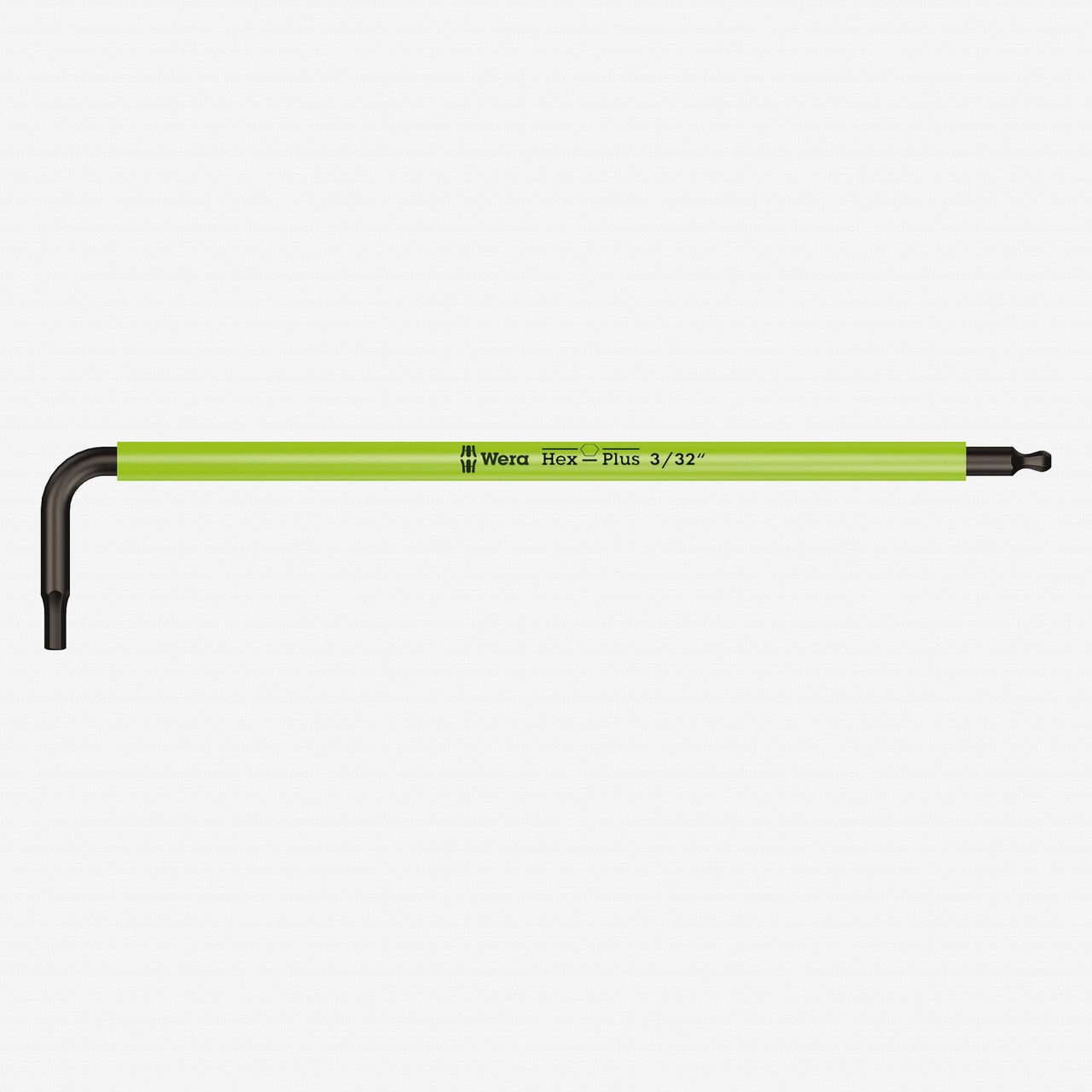 Wera 022631 3/32" x 112mm Hex + Ball End Hex L - key (Bright Green) - WR022631 - KC Tool