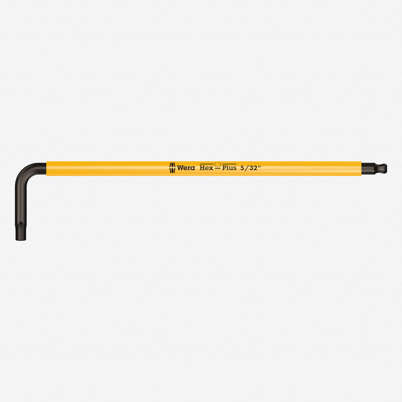 Wera 022633 5/32" x 137mm Hex + Ball End Hex L - key (Yellow) - WR022633 - KC Tool