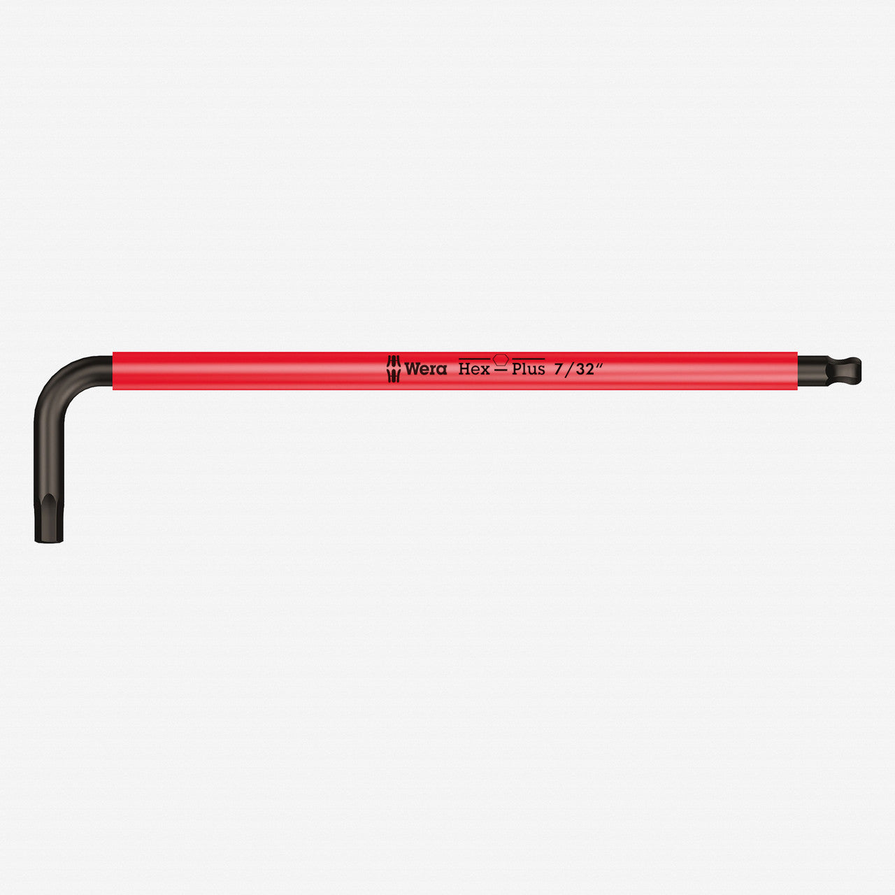 Wera 022635 7/32" x 172mm Hex + Ball End Hex L-key (Red) - WR022635 - KC Tool