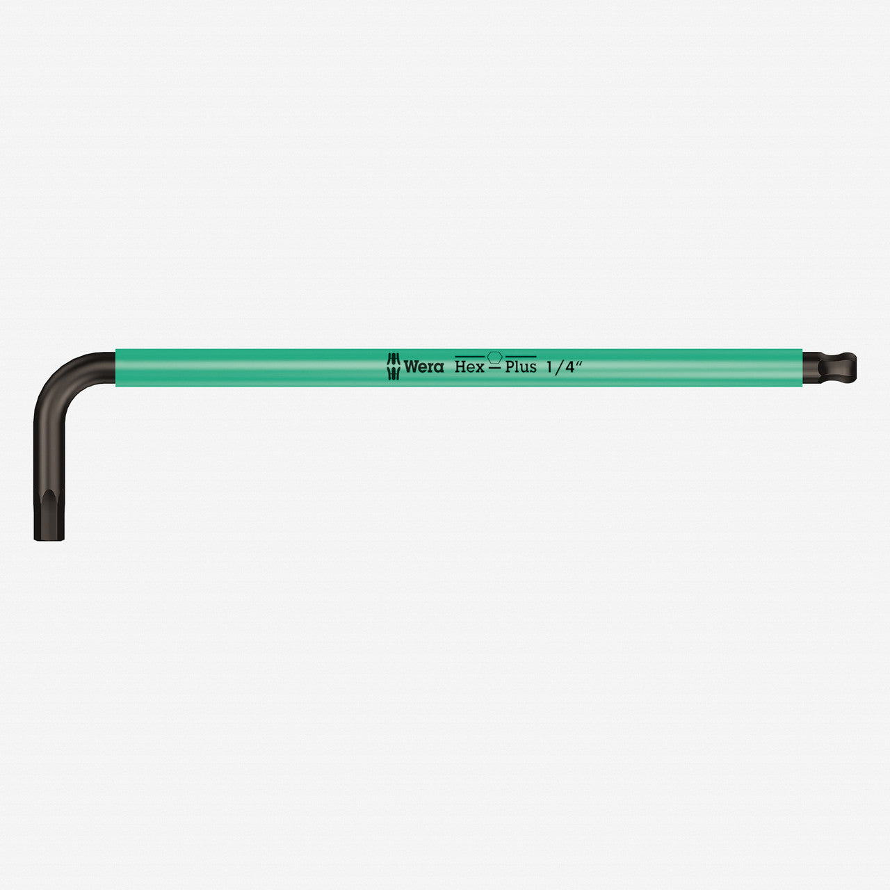 Wera 022636 1/4" x 185mm Hex + Ball End Hex L - key (Turquoise) - WR022636 - KC Tool