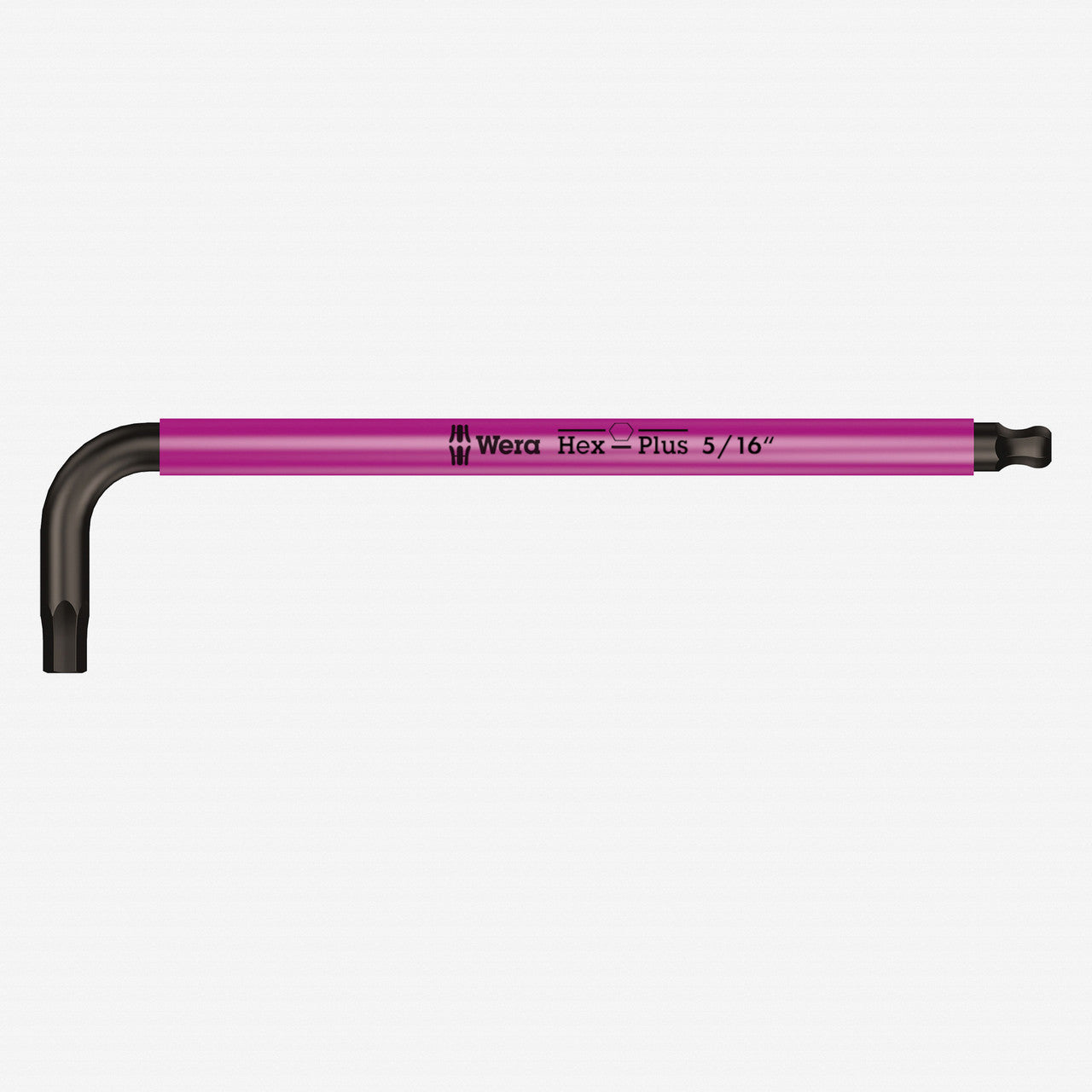 Wera 022637 5/16" x 195mm Hex + Ball End Hex L - key (Pink) - WR022637 - KC Tool