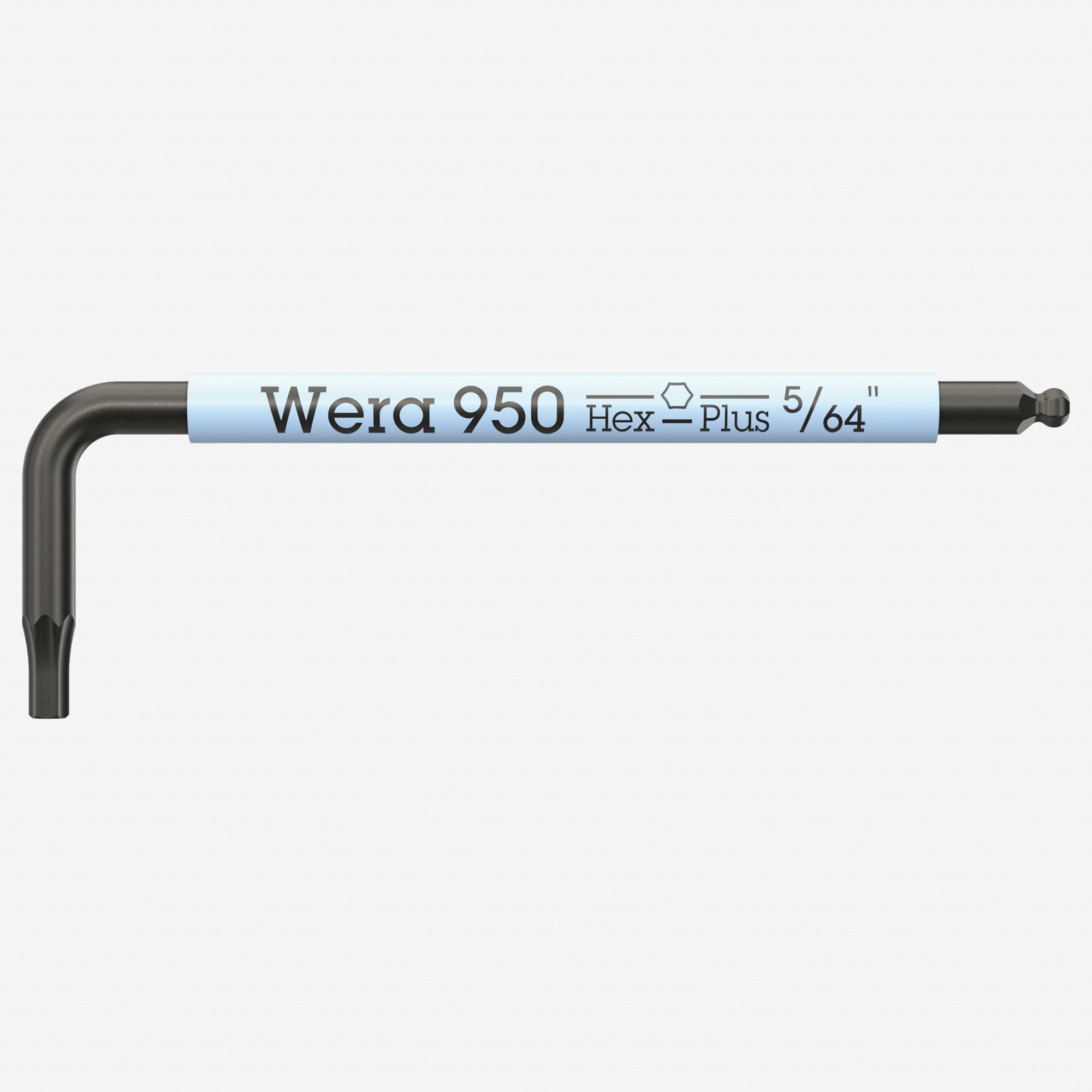 Wera 022651 L-Key, Multicolor Hex-Plus L-Key, BlackLaser, 5/64" x 50 mm - WR022651 - KC Tool