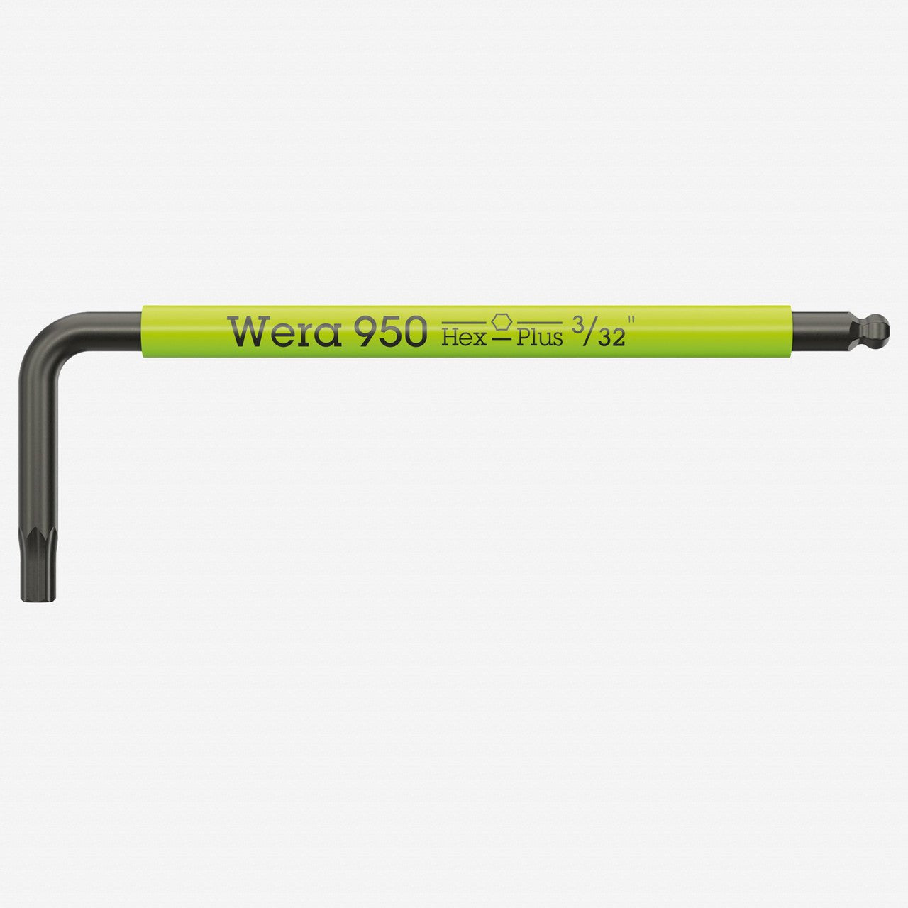 Wera 022652 L - Key, Multicolor Hex - Plus L - Key, BlackLaser, 3/32" x 56 mm - WR022652 - KC Tool