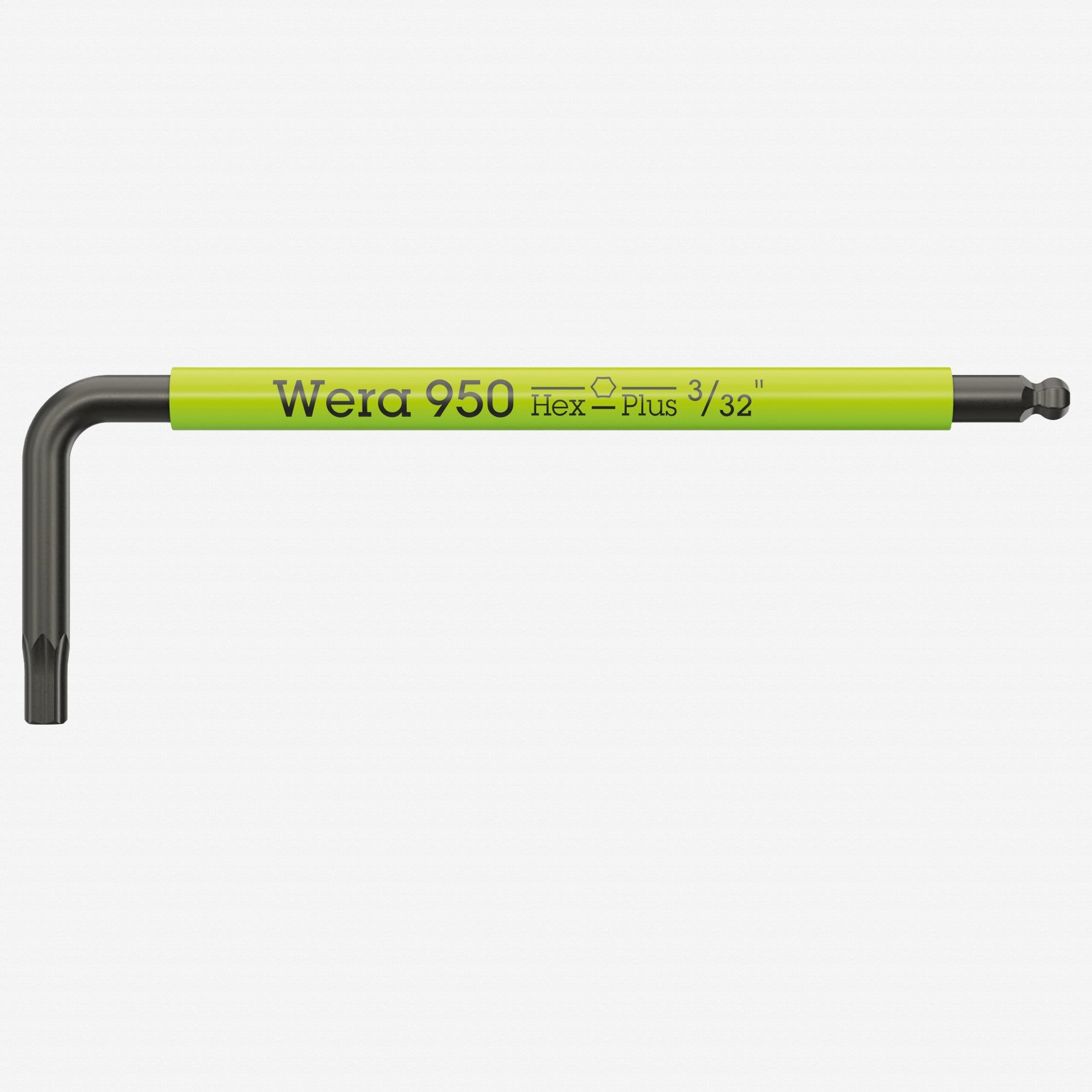 Wera 022652 L-Key, Multicolor Hex-Plus L-Key, BlackLaser, 3/32" x 56 mm - WR022652 - KC Tool