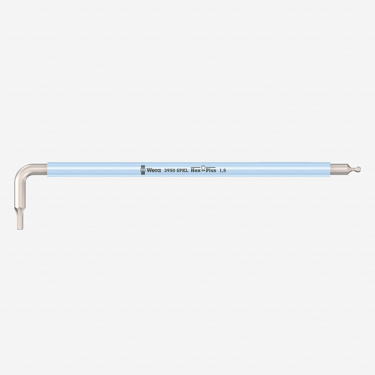 Wera 022660 Multicolor Metric Hex Stainless L - key, 1.5 mm (Ice Blue) - WR022660 - KC Tool