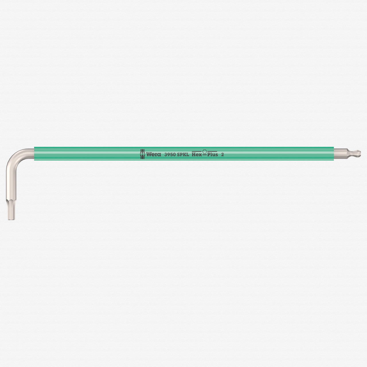 Wera 022661 Multicolor Metric Hex Stainless L - key, 2.0 mm (Turquoise) - WR022661 - KC Tool