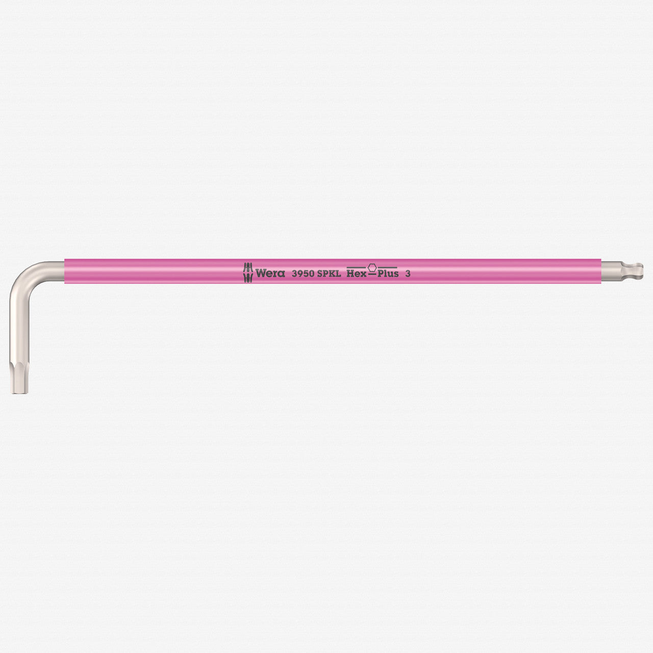 Wera 022663 Multicolor Metric Hex Stainless L - key, 3.0 mm (Bright Pink) - WR022663 - KC Tool