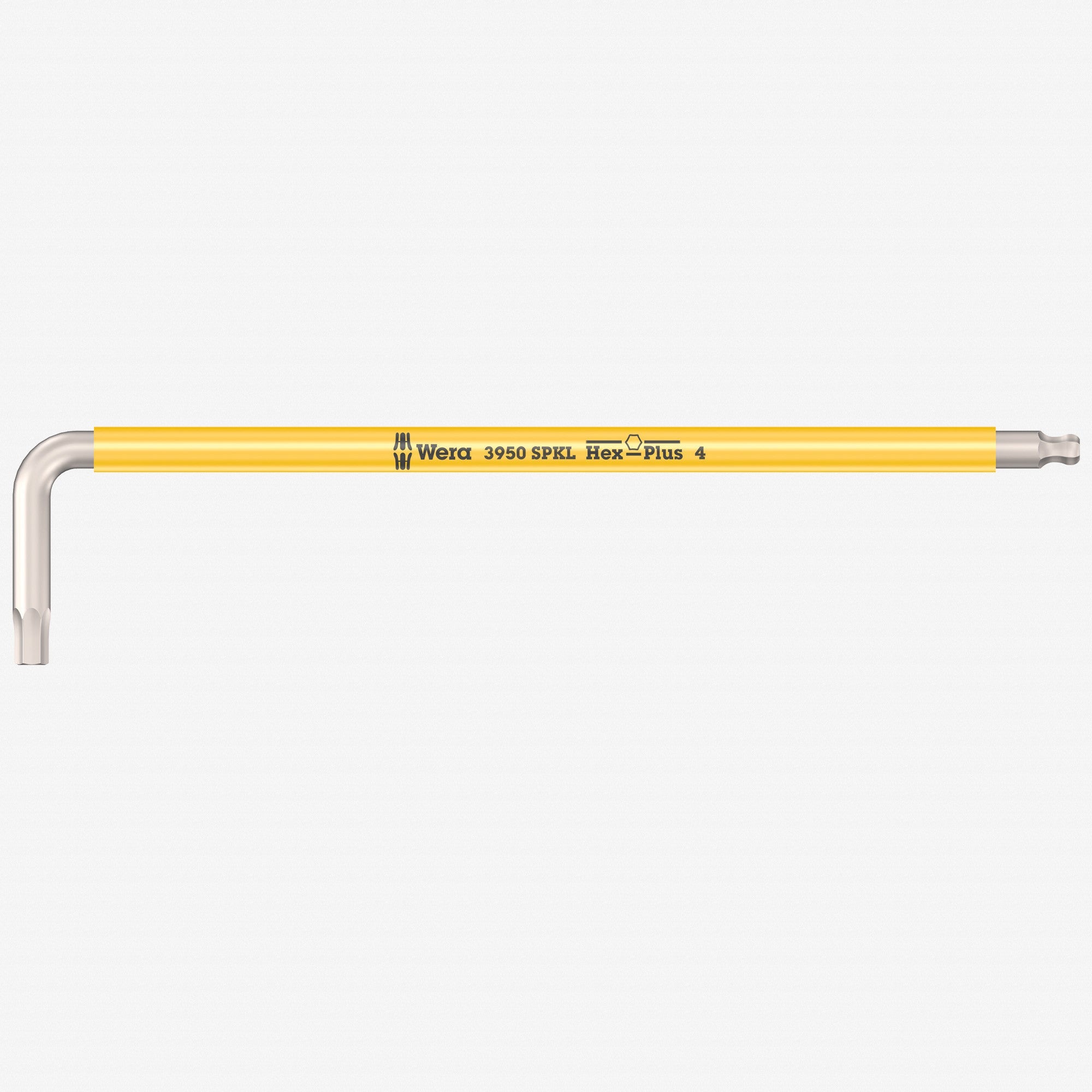 Wera 022664 Multicolor Metric Hex Stainless L-key, 4.0 mm (Yellow) - WR022664 - KC Tool