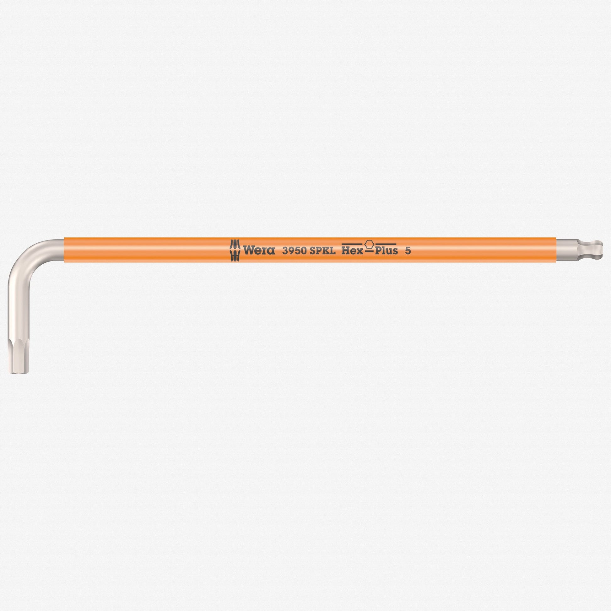 Wera 022665 Multicolor Metric Hex Stainless L-key, 5.0 mm (Bright Orange) - WR022665 - KC Tool