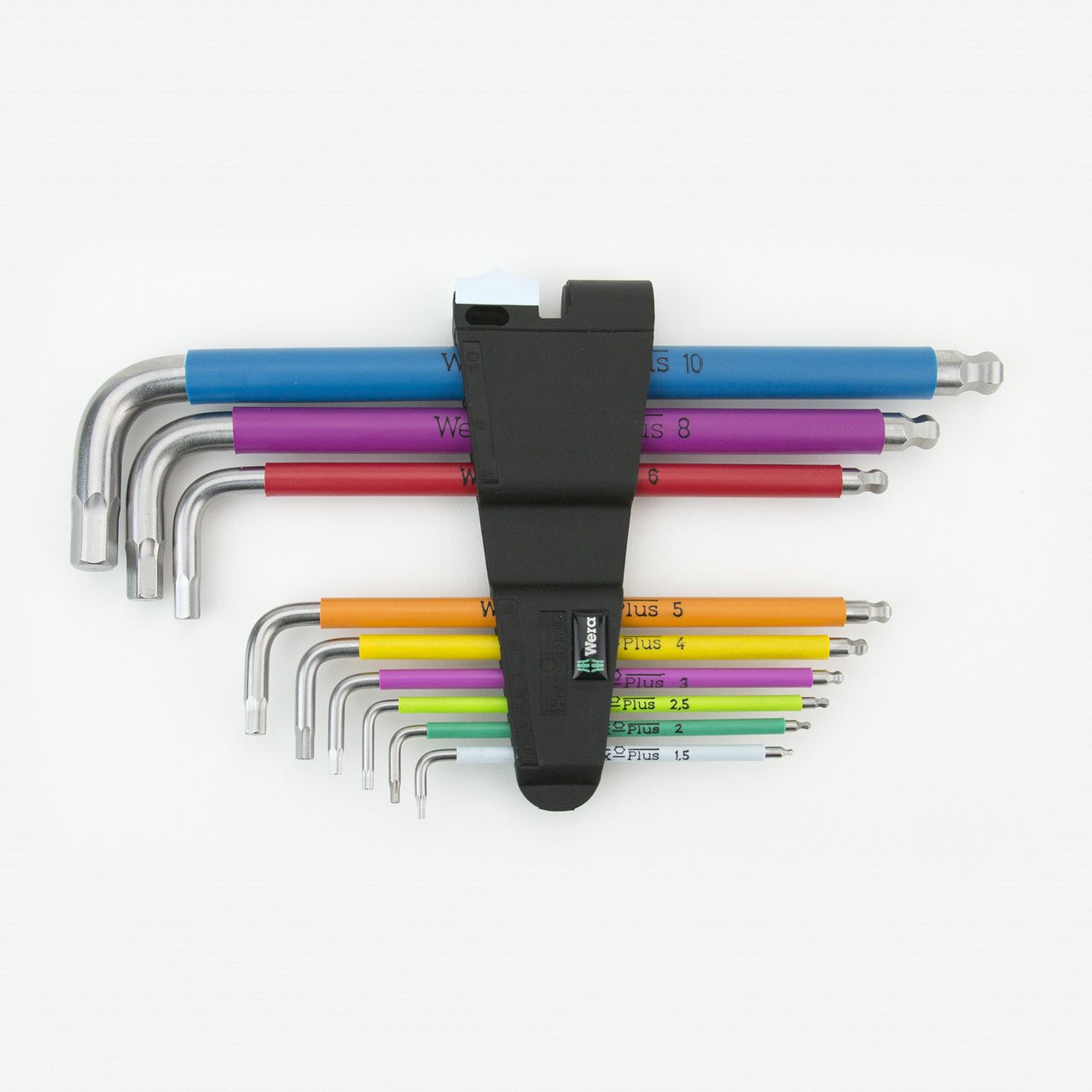 Wera 022669 Metric Multicolor Stainless Steel Ball End Hex L-key Set - WR022669 - KC Tool
