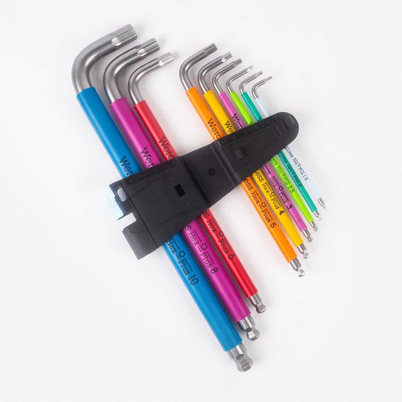 Wera 022669 Metric Multicolor Stainless Steel Ball End Hex L - key Set - WR022669 - KC Tool