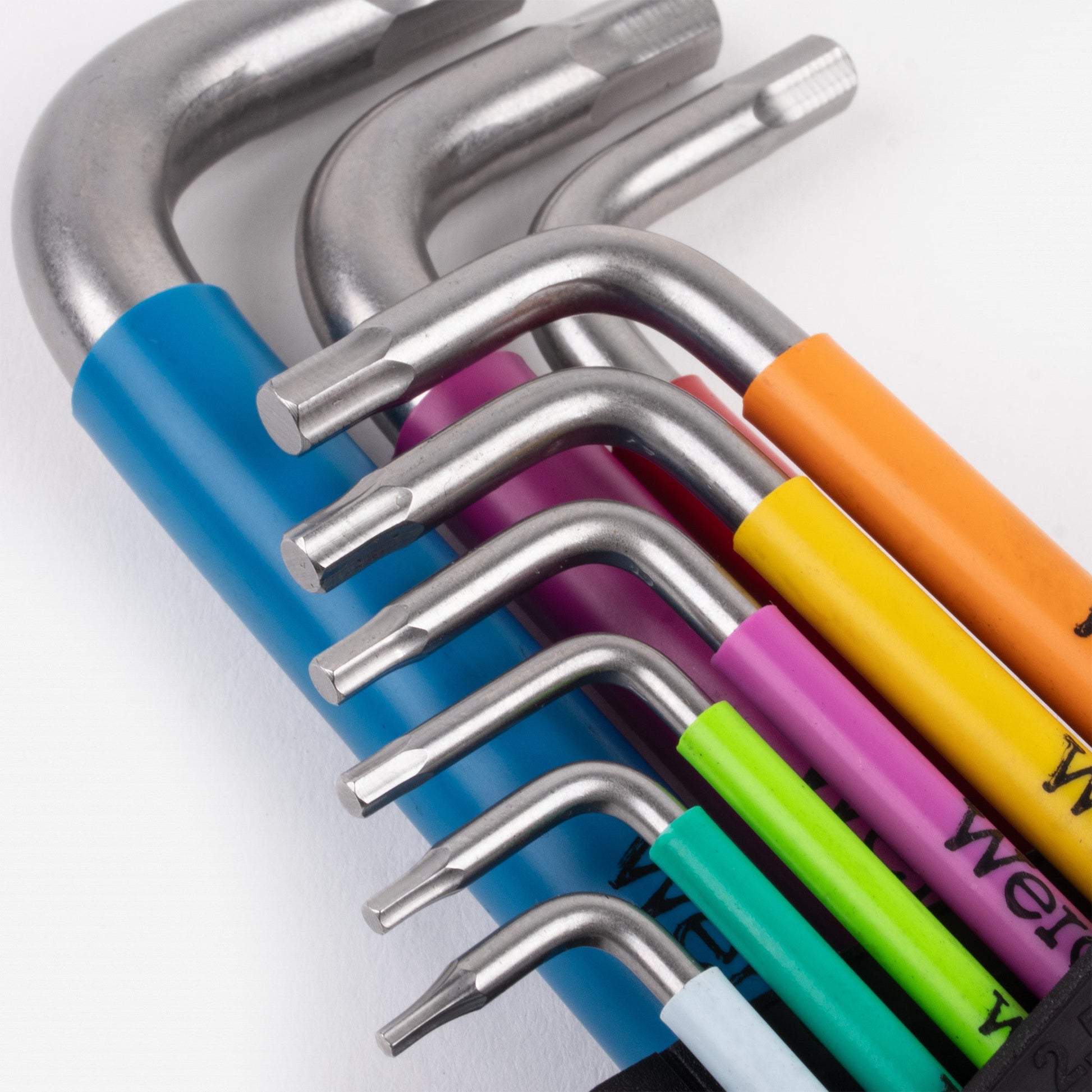 Wera 022669 Metric Multicolor Stainless Steel Ball End Hex L-key Set - WR022669 - KC Tool