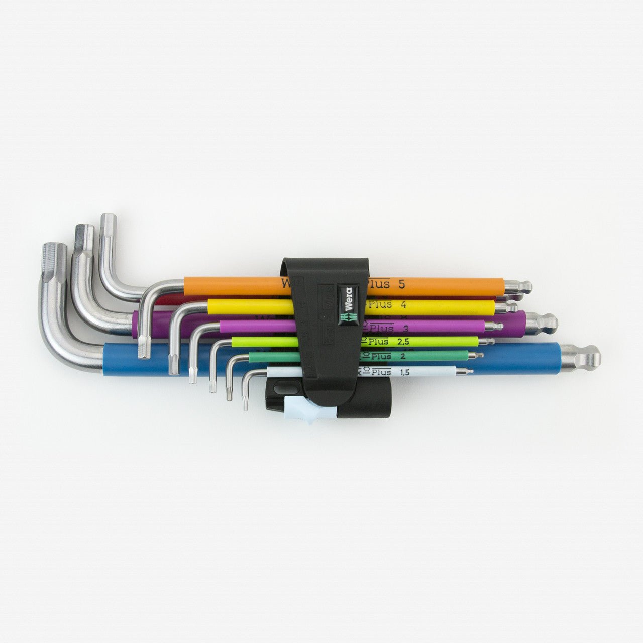 Wera 022669 Metric Multicolor Stainless Steel Ball End Hex L - key Set - WR022669 - KC Tool