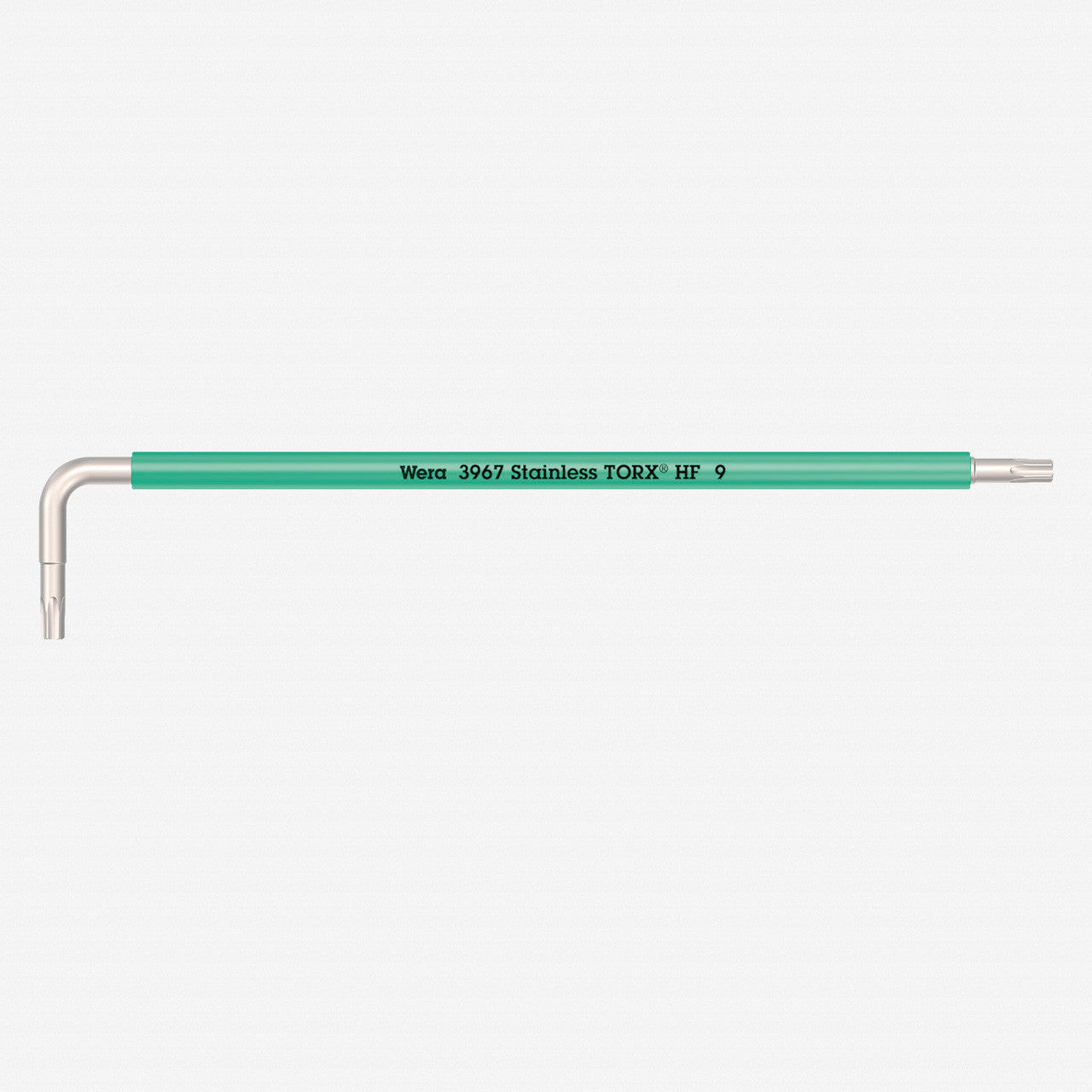 Wera 022681 Multicolor Torx HF Stainless L - key, T9 x 101mm (Turquoise) - WR022681 - KC Tool