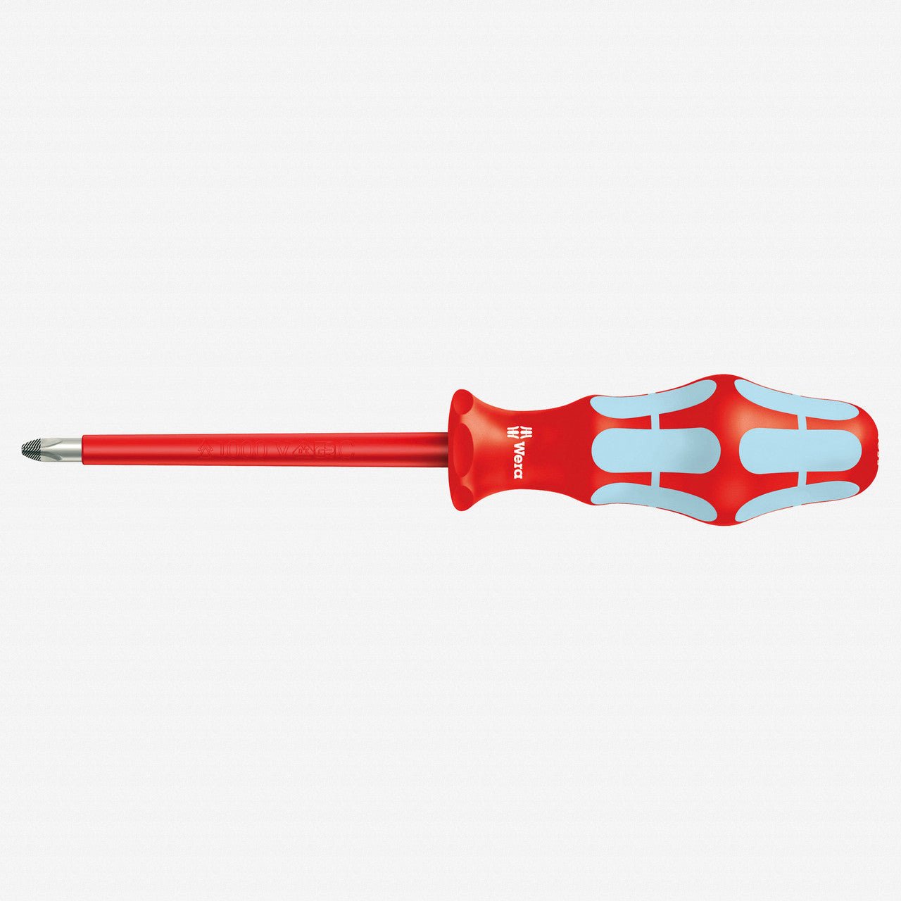 Wera 022734 Kraftform Plus VDE Stainless Steel Phillips Screwdriver, 2 x 100mm - WR022734 - KC Tool