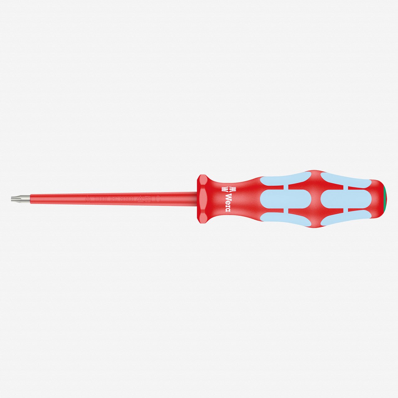 Wera 022760 Kraftform Plus VDE Stainless Steel Torx Screwdriver, T8 x 80 mm - WR022760 - KC Tool