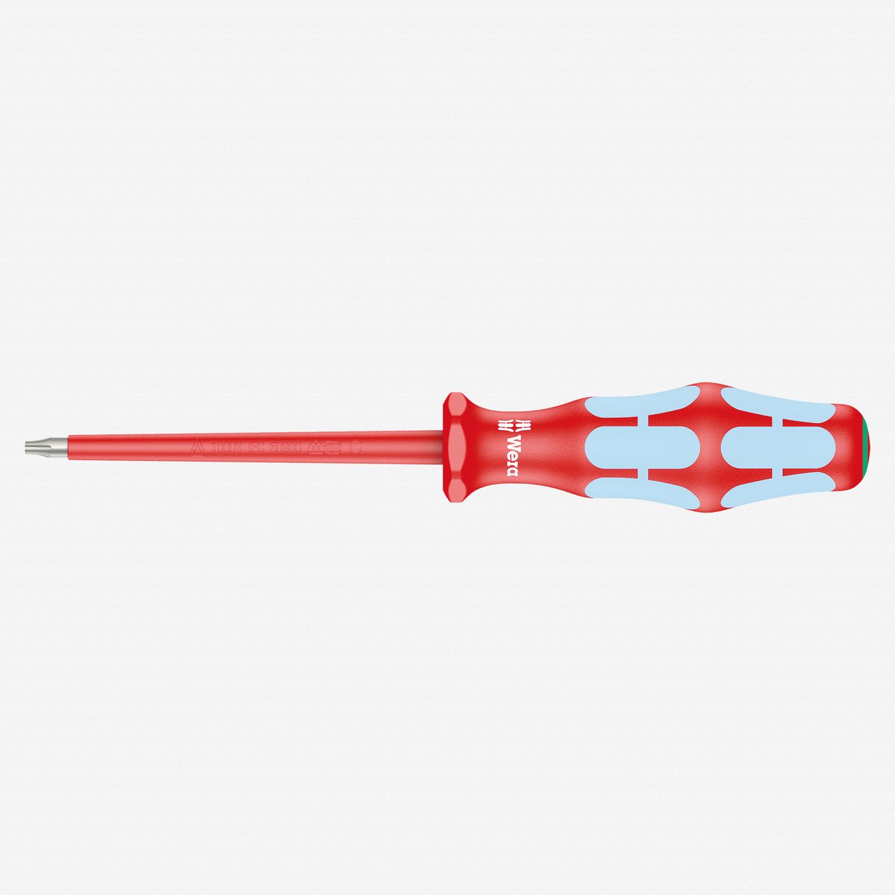 Wera 022761 Kraftform Plus VDE Stainless Steel Torx Screwdriver, T9 x 80 mm - WR022761 - KC Tool