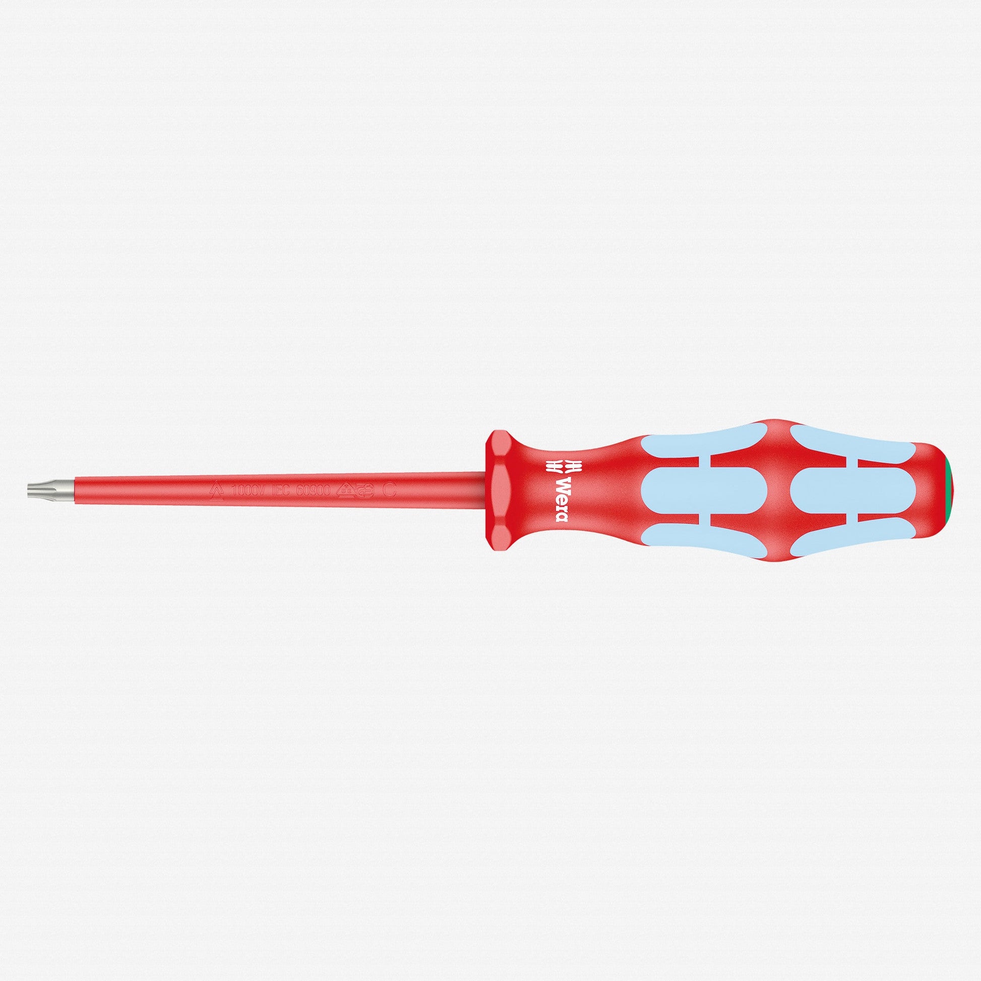 Wera 022761 Kraftform Plus VDE Stainless Steel TORX® Screwdriver, T9 x 80 mm - WR022761 - KC Tool