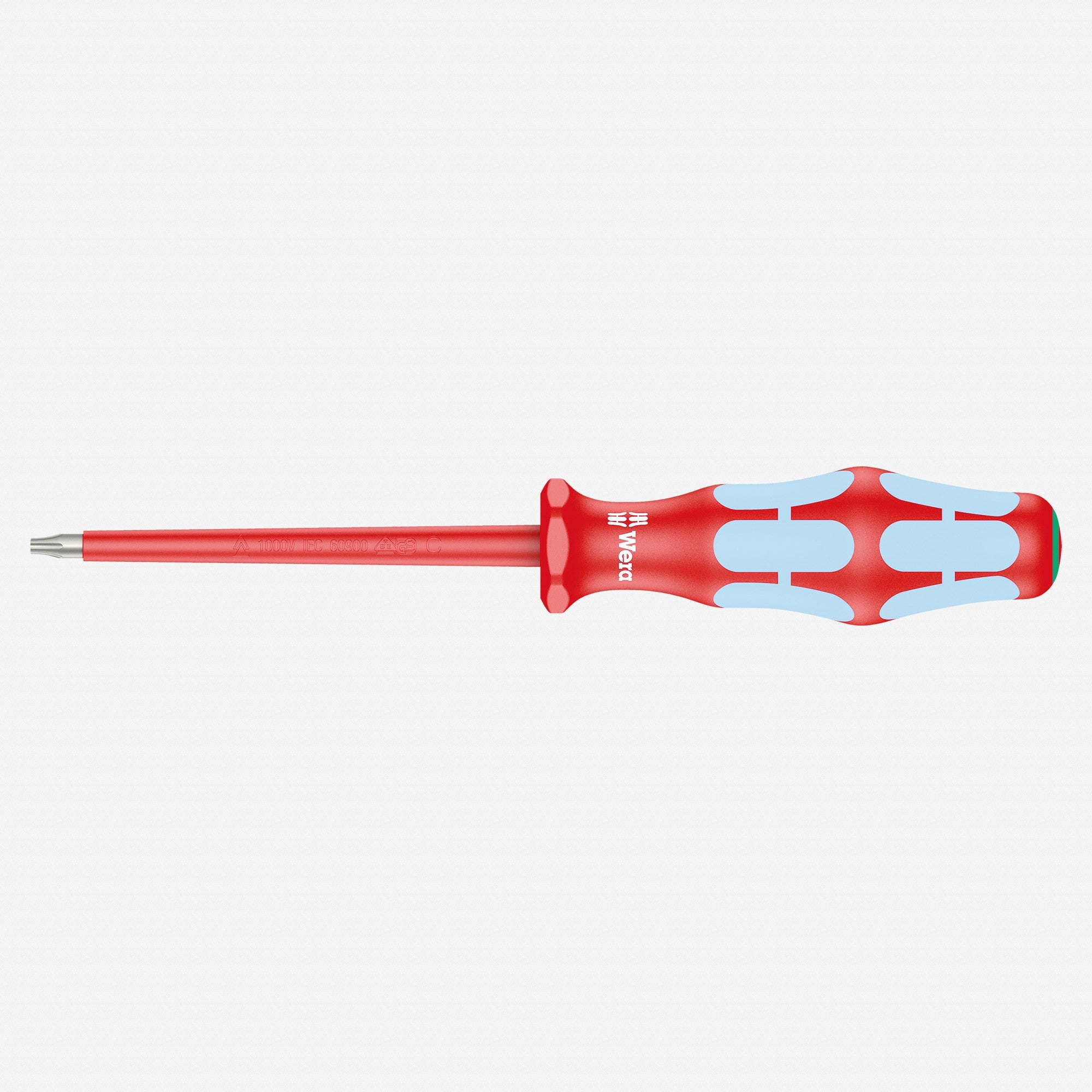 Wera 022761 Kraftform Plus VDE Stainless Steel TORX® Screwdriver, T9 x 80 mm - WR022761 - KC Tool