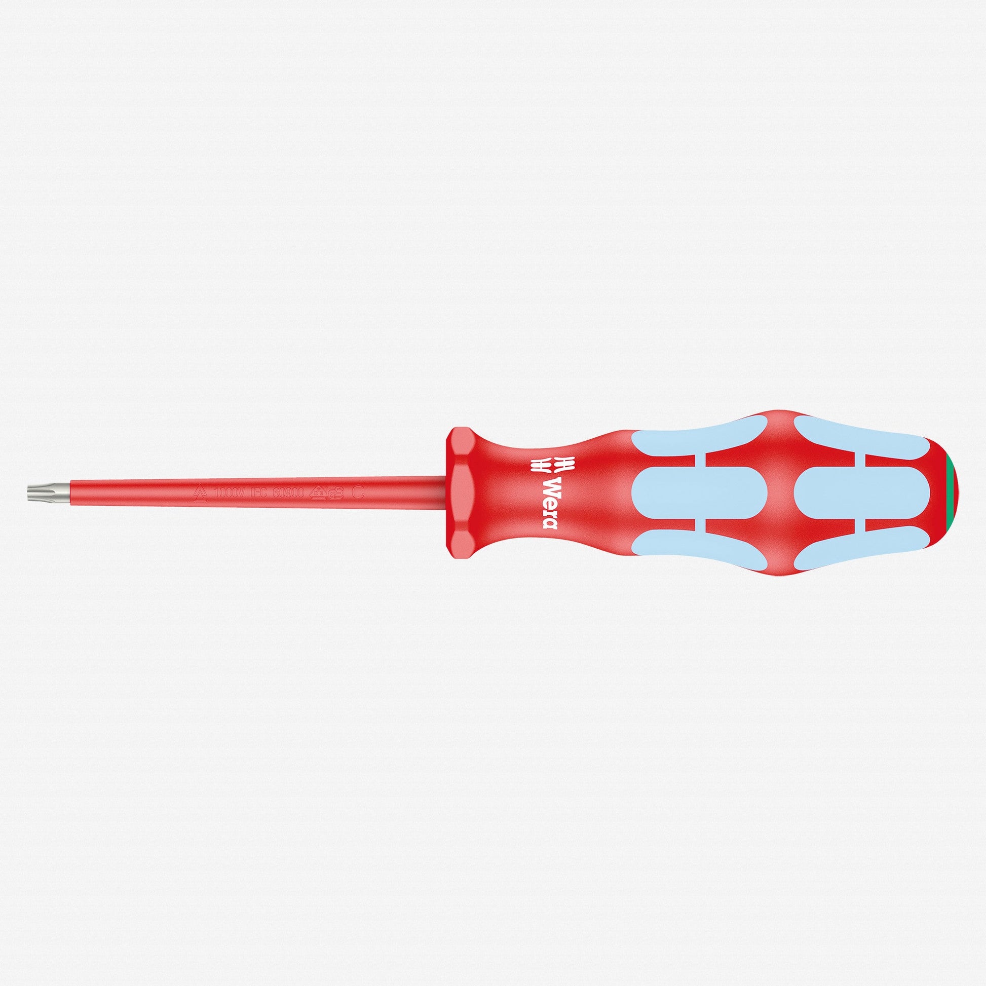 Wera 022763 Kraftform Plus VDE Stainless Steel TORX® Screwdriver, T15 x 80 mm - WR022763 - KC Tool
