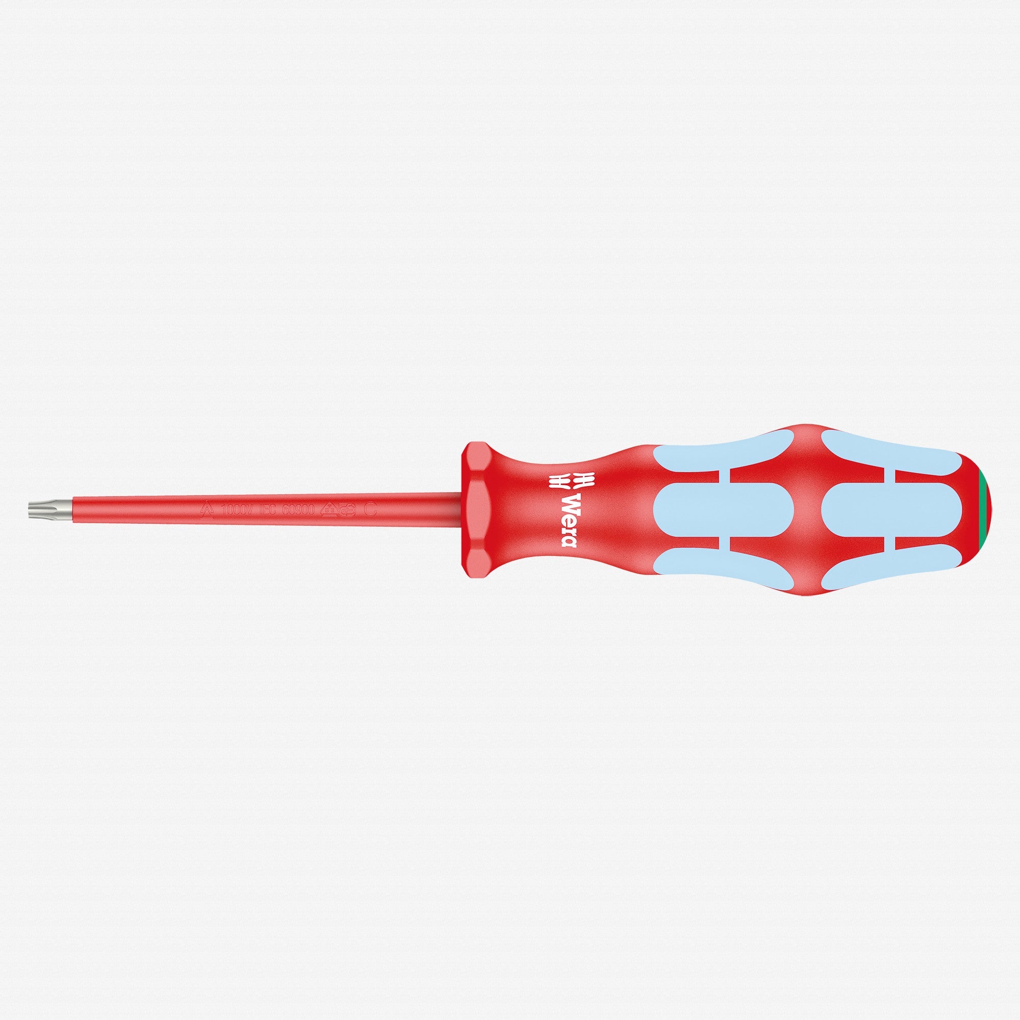 Wera 022763 Kraftform Plus VDE Stainless Steel TORX® Screwdriver, T15 x 80 mm - WR022763 - KC Tool