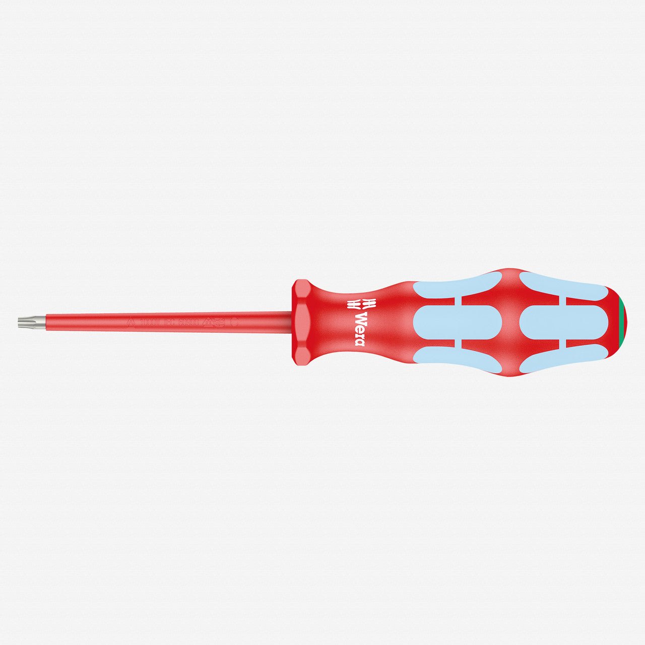 Wera 022763 Kraftform Plus VDE Stainless Steel Torx Screwdriver, T15 x 80 mm - WR022763 - KC Tool