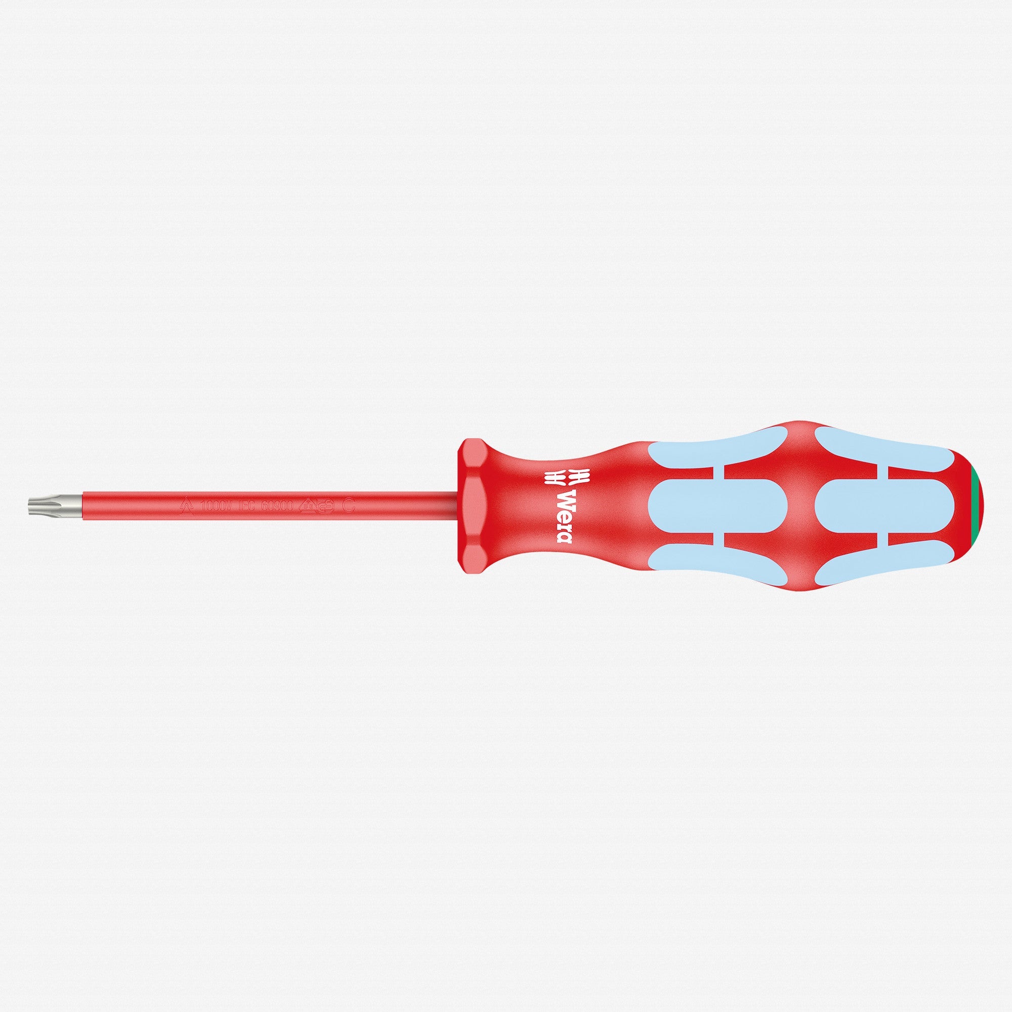 Wera 022764 Kraftform Plus VDE Stainless Steel TORX® Screwdriver, T20 x 80 mm - WR022764 - KC Tool