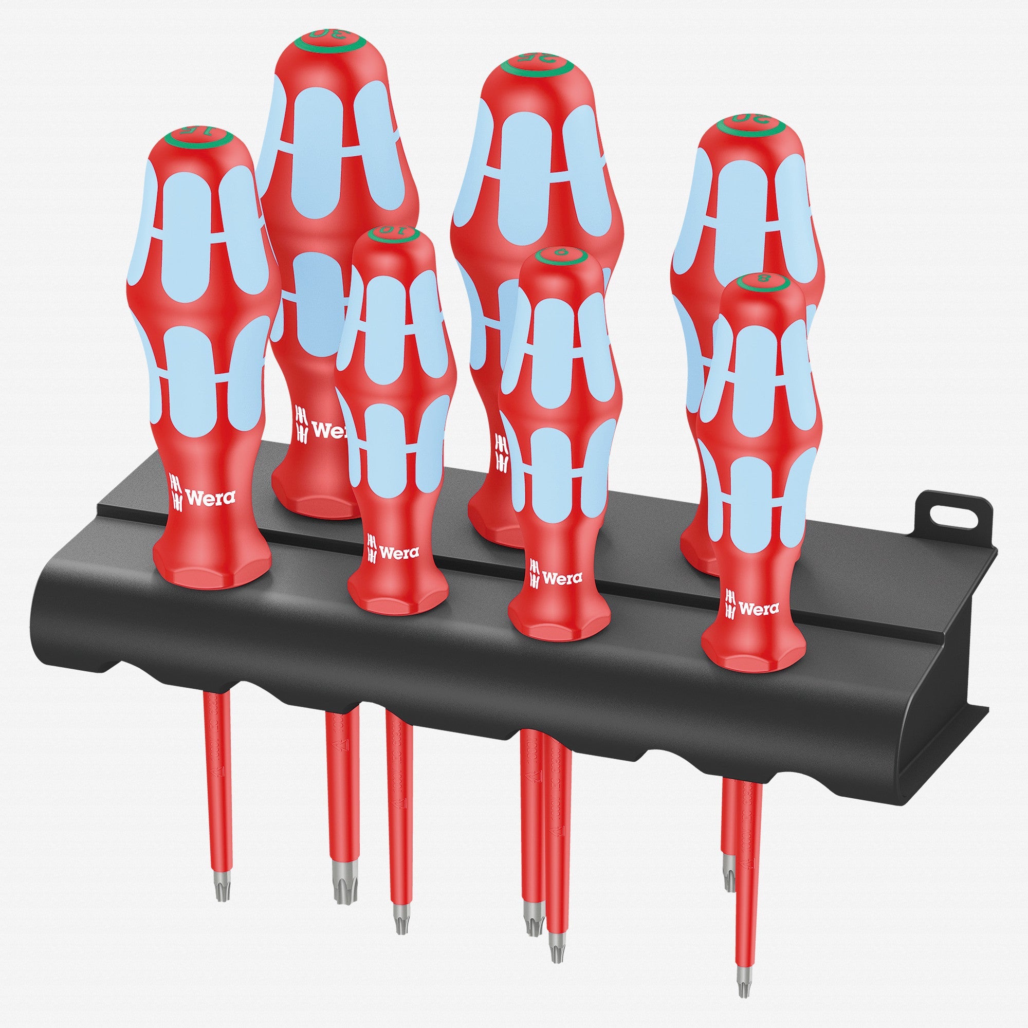Wera 022767 VDE Insulated Stainless Steel TORX® Screwdriver Set, 7 Pieces - WR022767 - KC Tool