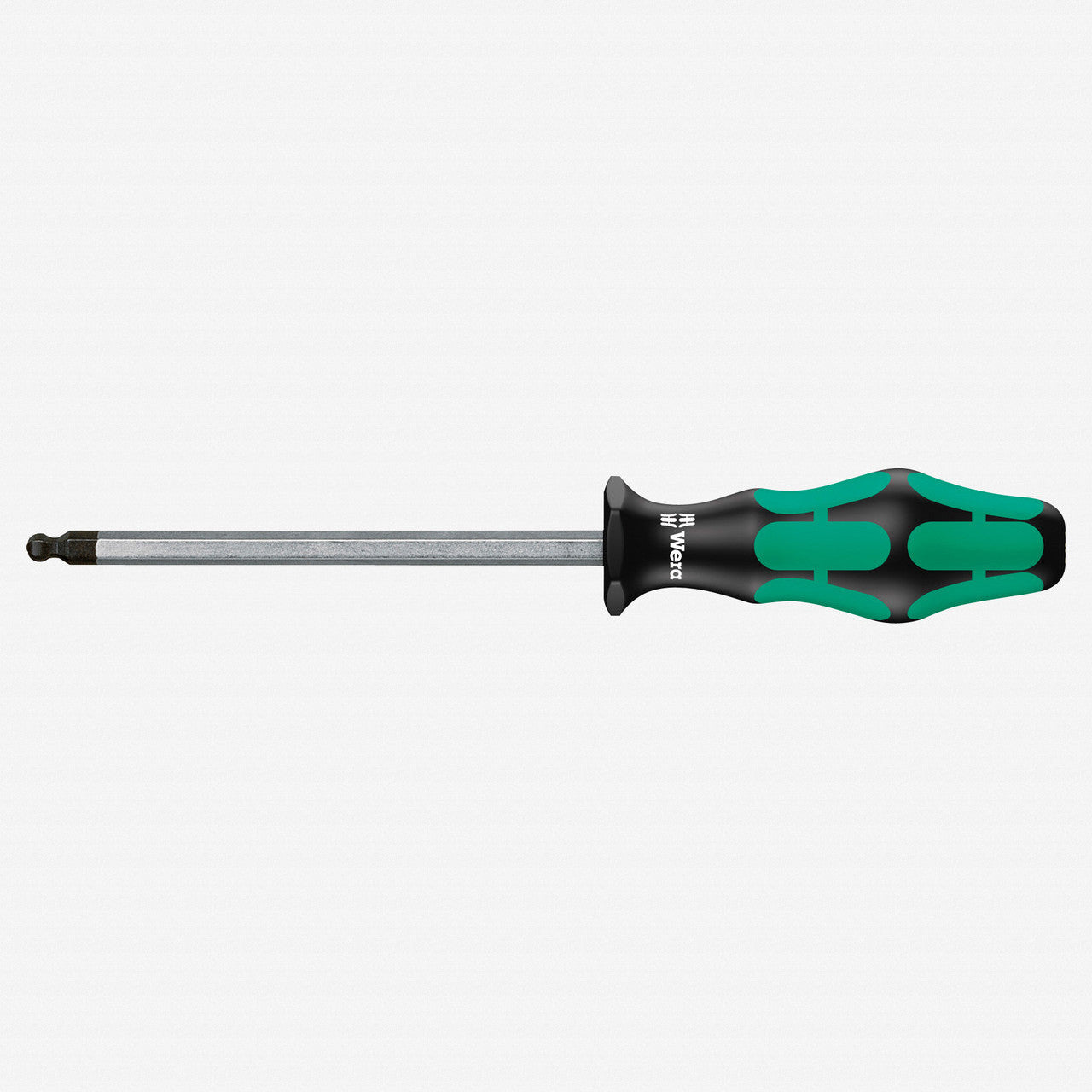 Wera 022815 5 x 100mm Kraftform Plus Ball End Hex Screwdriver - WR022815 - KC Tool