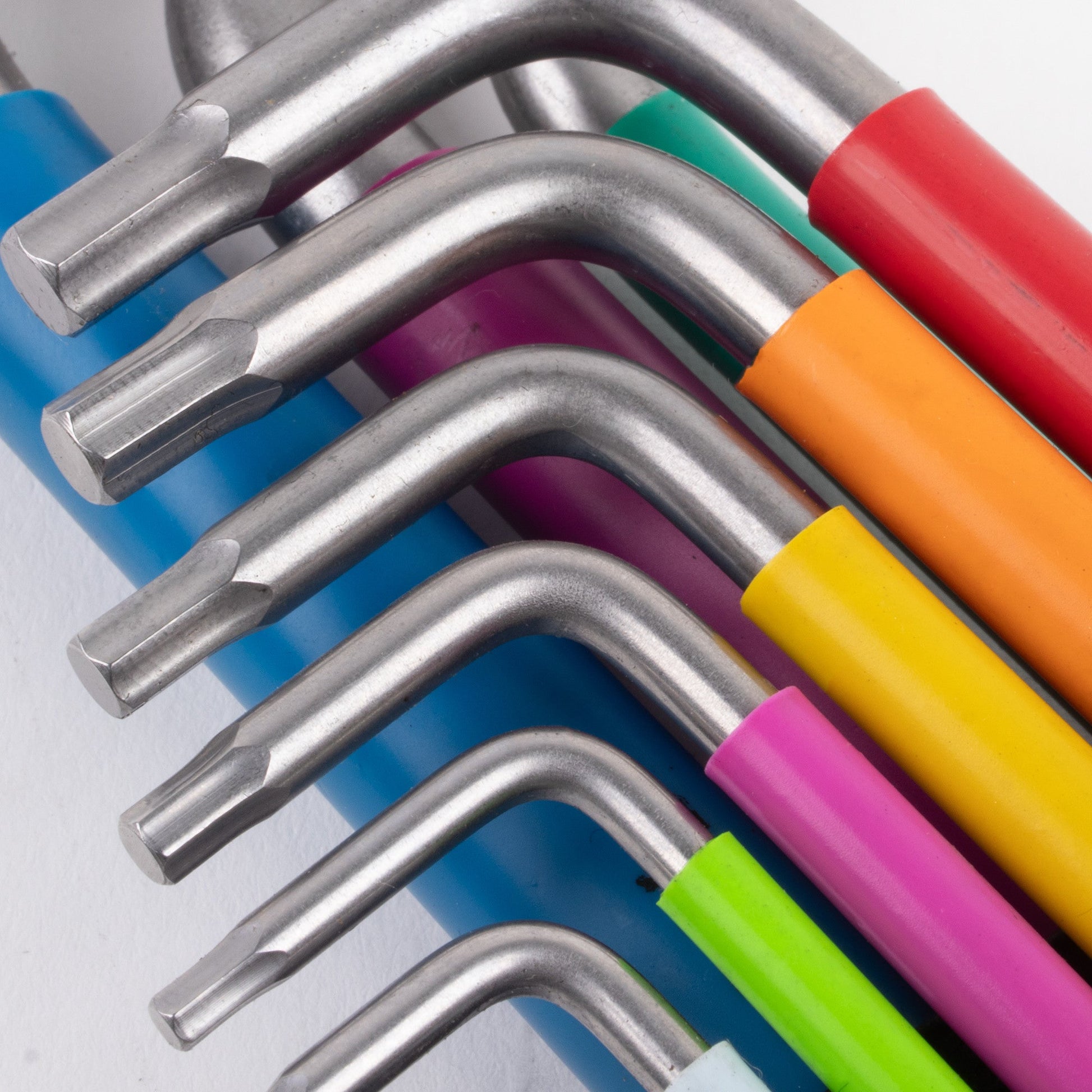 Wera 022860 SAE Multicolor Hex Stainless Steel Ball End Hex L-key Set - WR022860 - KC Tool