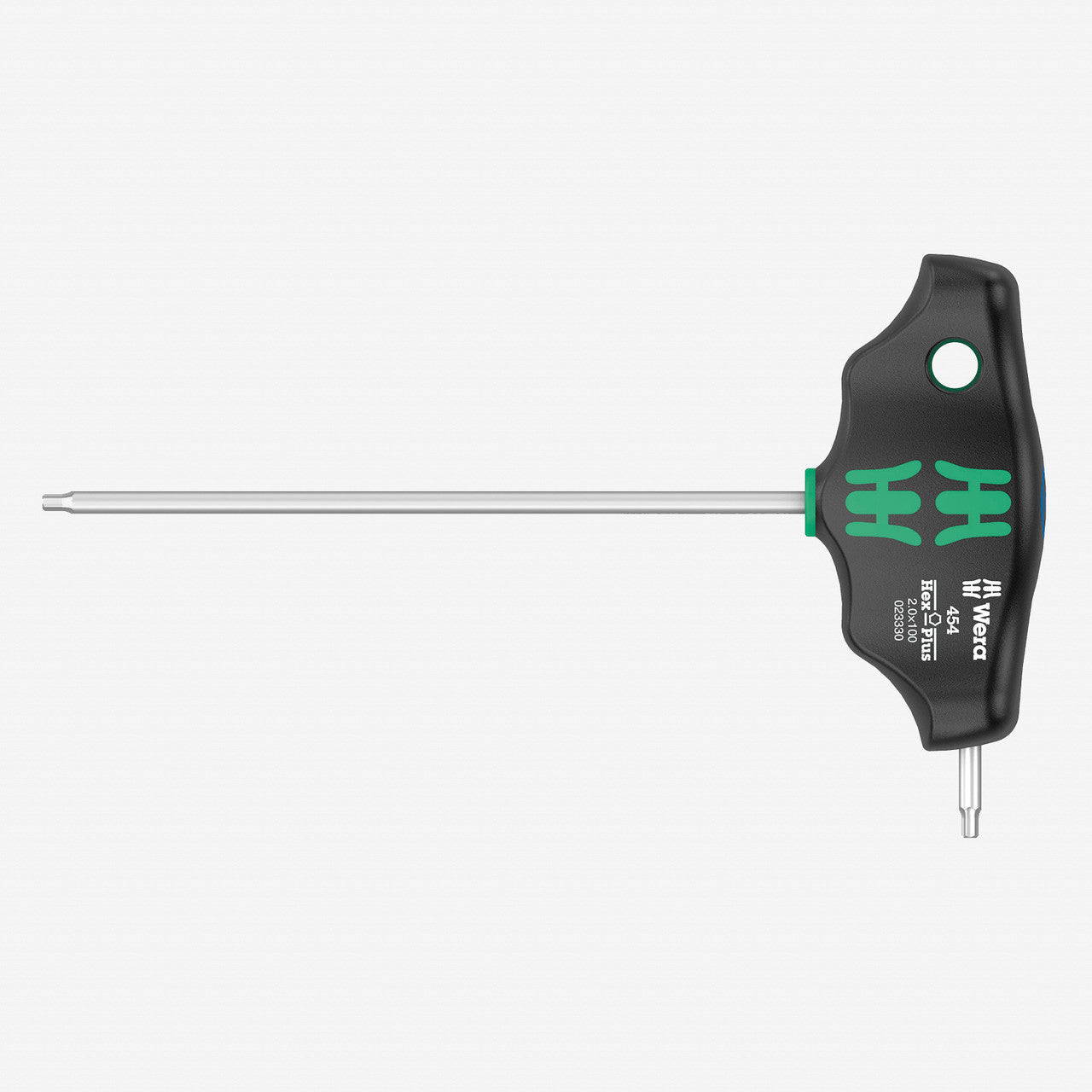 Wera 023330 Metric Hex - Plus T - handle, 2.0 x 100mm - WR023330 - KC Tool