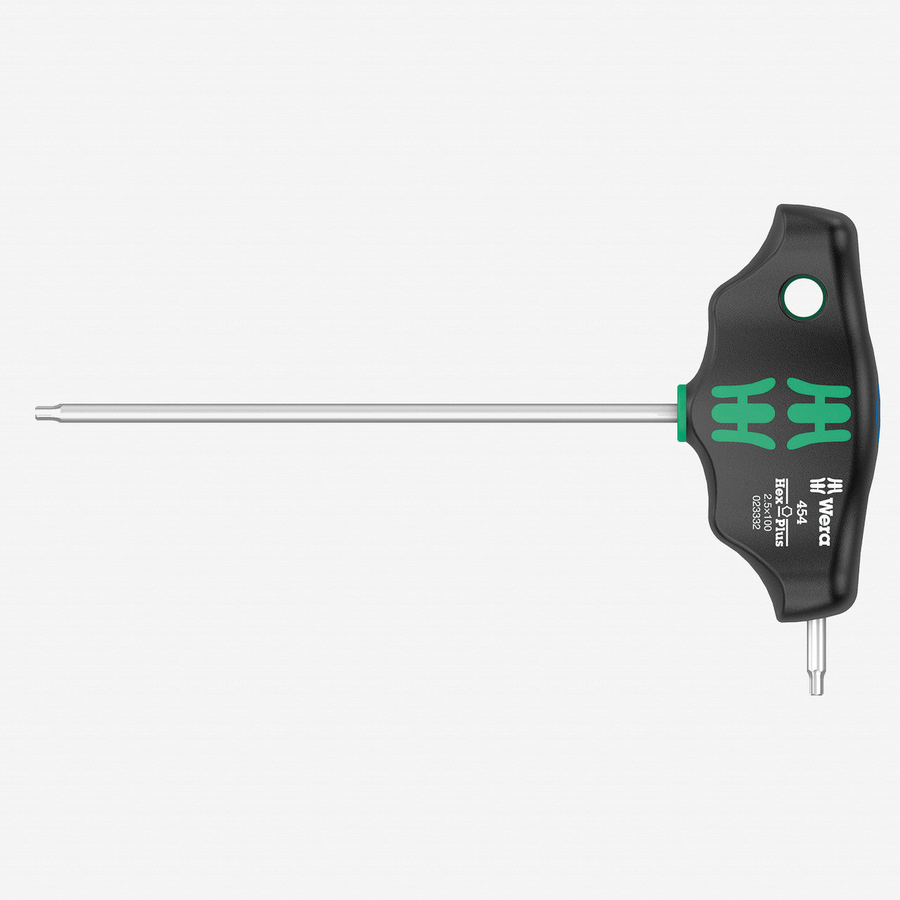 Wera 023332 Metric Hex - Plus T - handle, 2.5 x 100mm - WR023332 - KC Tool