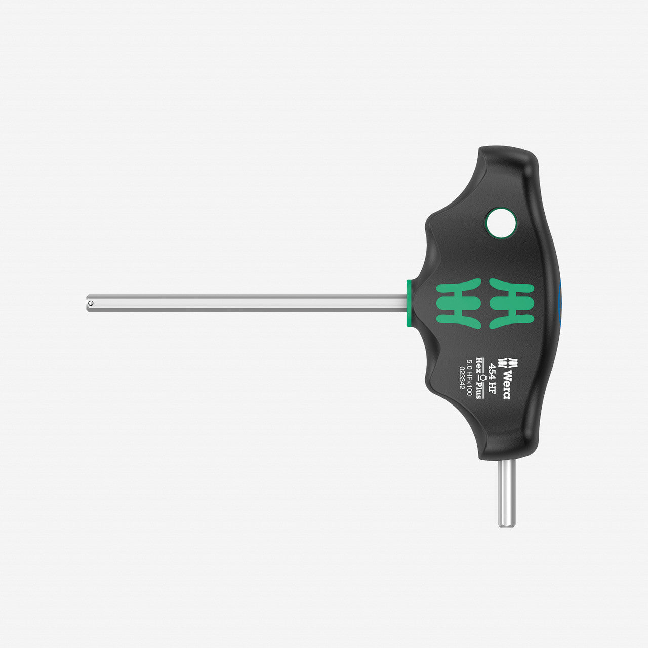 Wera 023342 Metric Hex - Plus T - handle with Holding Function, 5.0 x 100mm - WR023342 - KC Tool