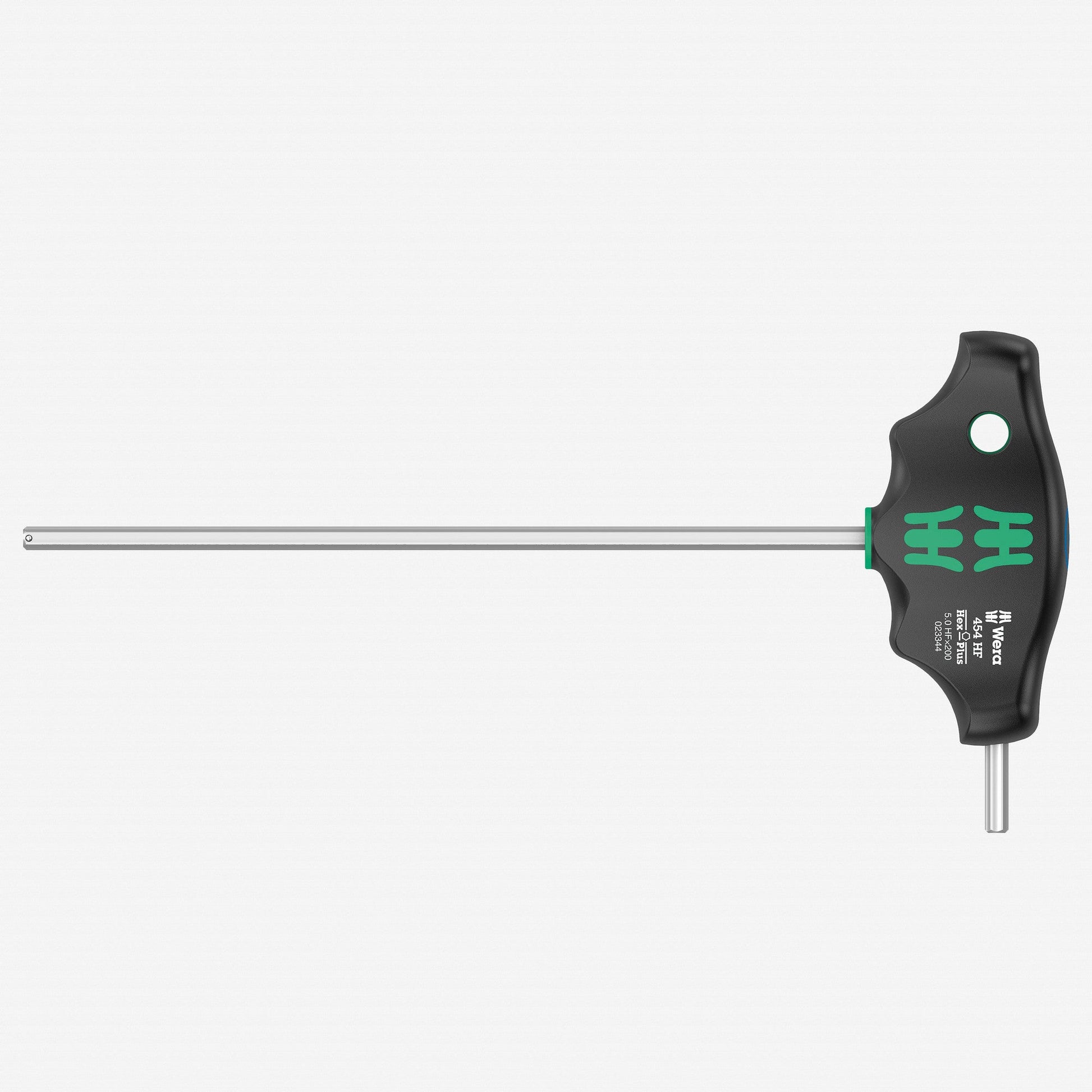 Wera 023344 Metric Hex-Plus T-handle with Holding Function, 5.0 x 200mm - WR023344 - KC Tool