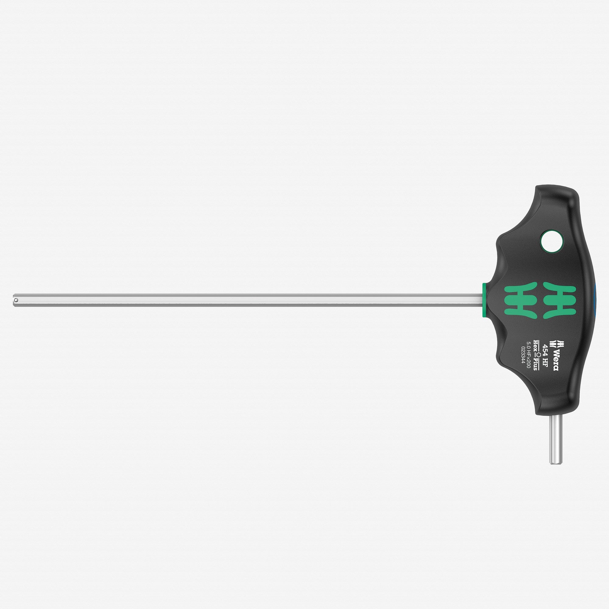 Wera 023344 Metric Hex-Plus T-handle with Holding Function, 5.0 x 200mm - WR023344 - KC Tool