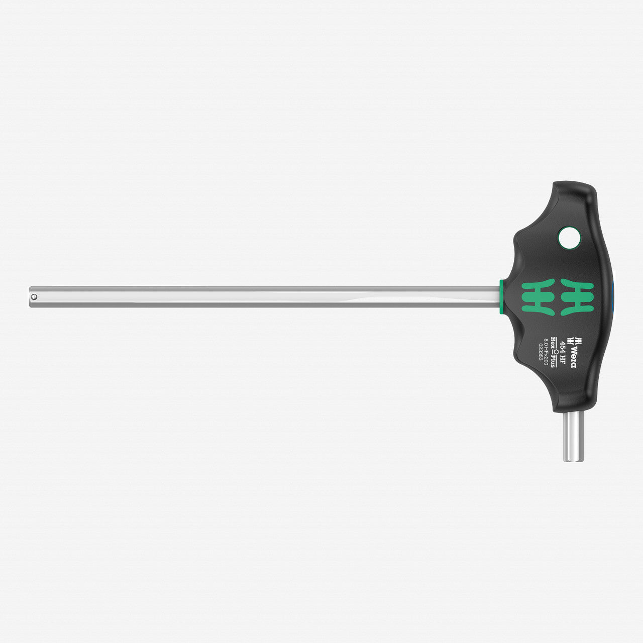 Wera 023353 Metric Hex - Plus T - handle with Holding Function, 8.0 x 200mm - WR023353 - KC Tool