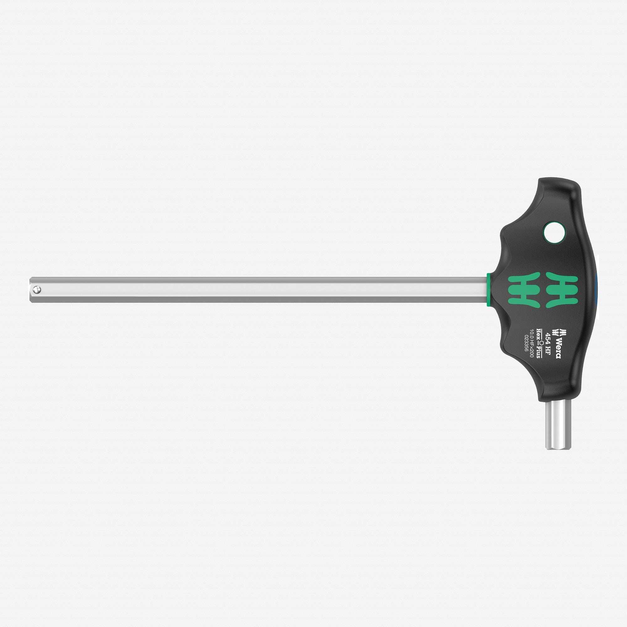 Wera 023355 Metric Hex-Plus T-handle with Holding Function, 10 x 200mm - WR023355 - KC Tool