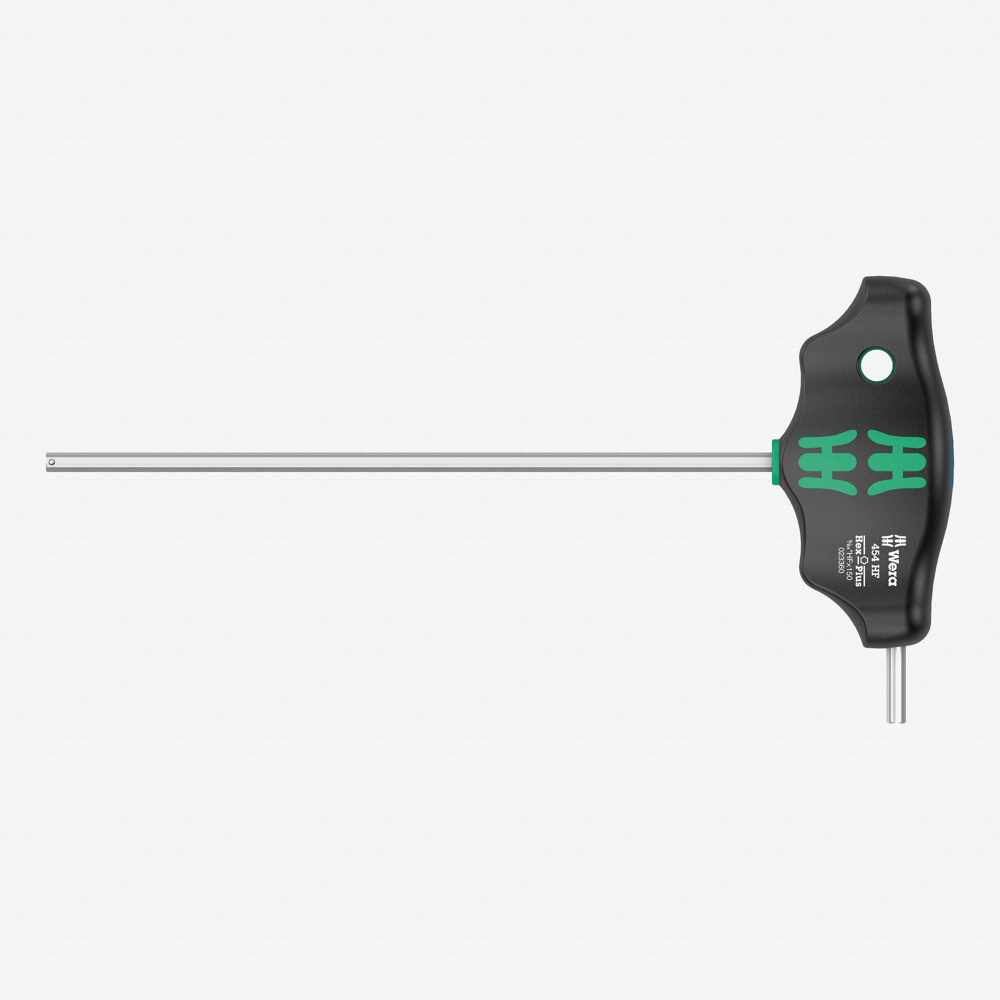 Wera 023360 Inch Hex-Plus T-handle with Holding Function, 9/64" x 150mm - WR023360 - KC Tool