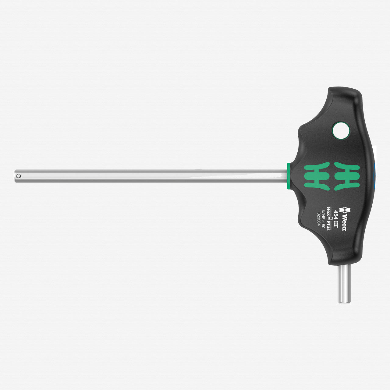 Wera 023364 Inch Hex - Plus T - handle with Holding Function, 1/4" x 150mm - WR023364 - KC Tool