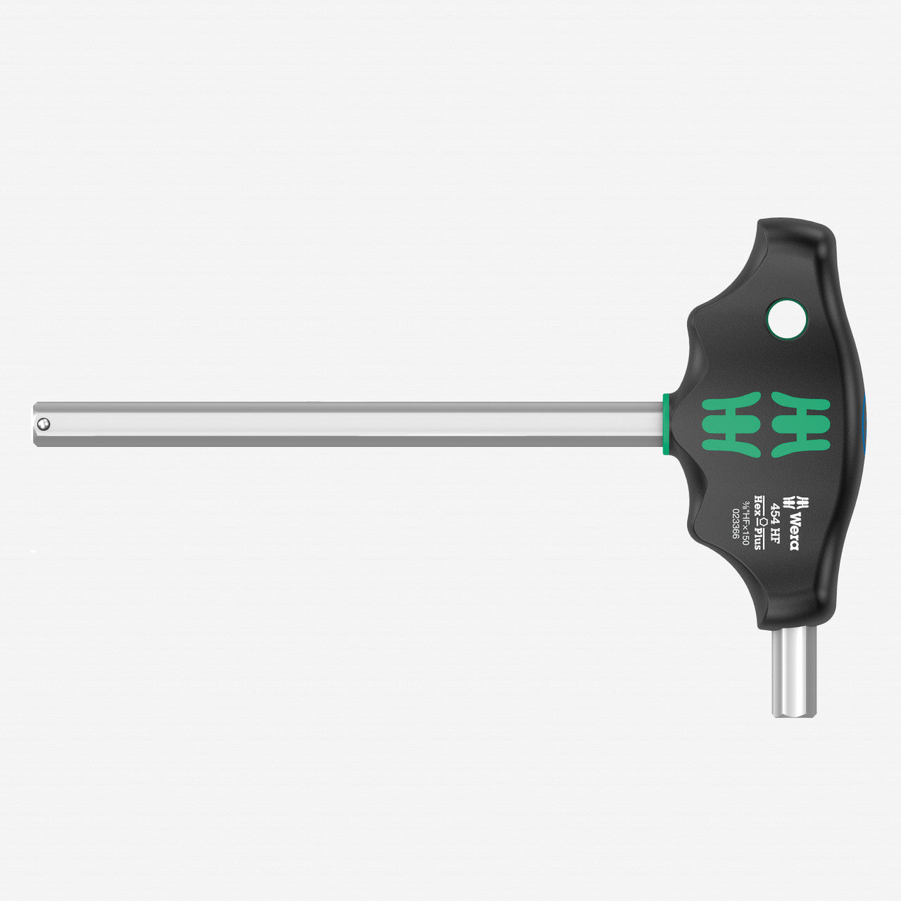 Wera 023366 Inch Hex - Plus T - handle with Holding Function, 3/8" x 150mm - WR023366 - KC Tool