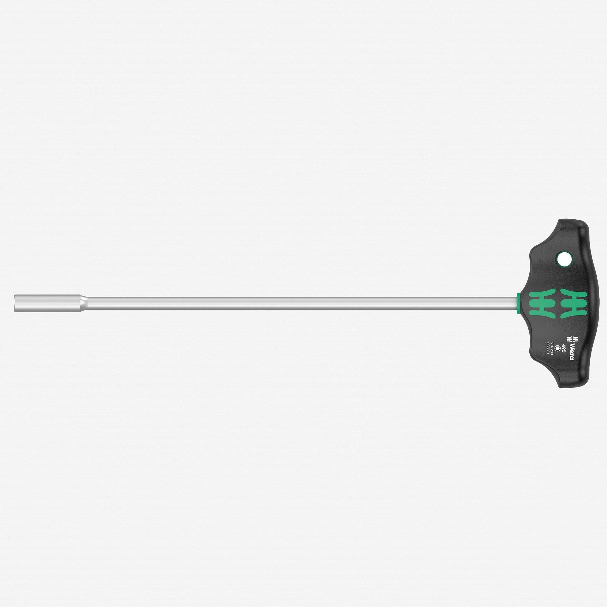 Wera 023381 T-Handle Metric Nutdriver, 5.0 x 230mm - WR023381 - KC Tool