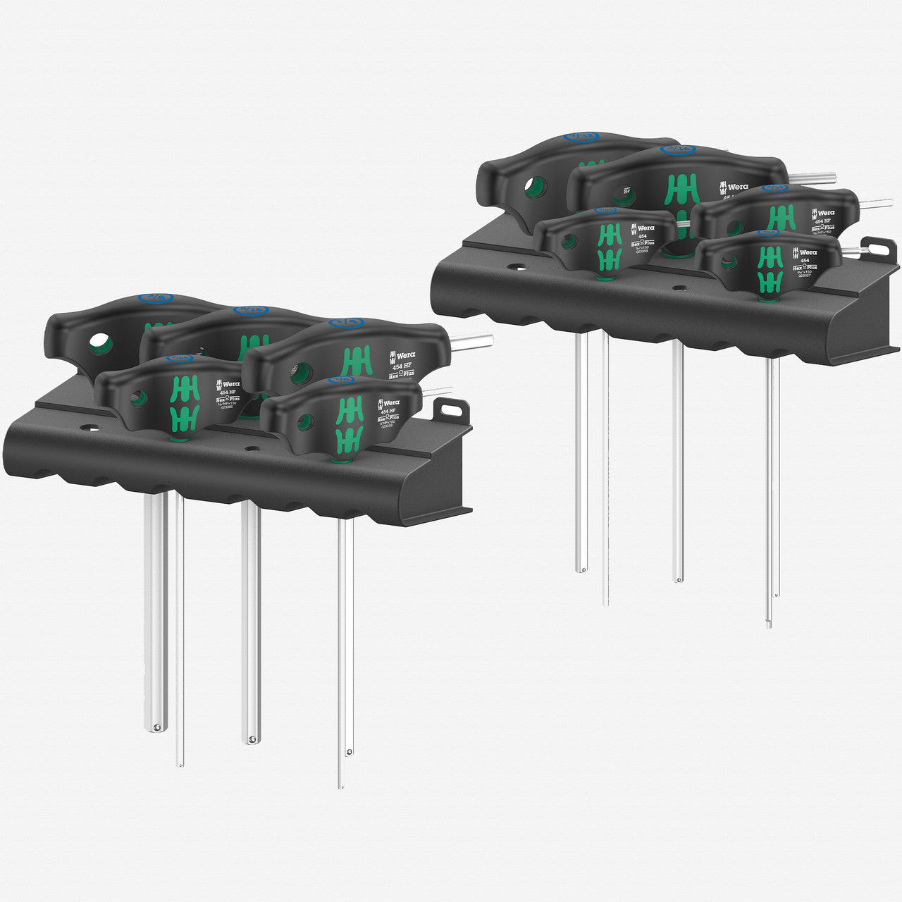 Wera 023451 Inch Hex - Plus T - handle Set with Holding Function, 10 Pieces - WR023451 - KC Tool