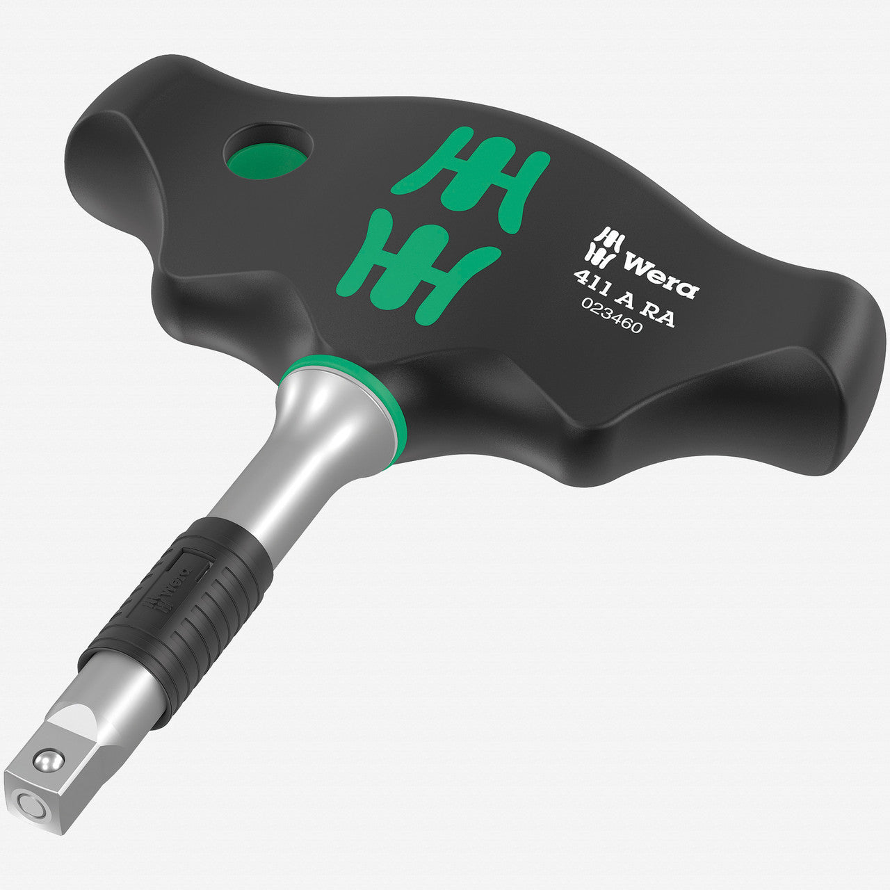 Wera 023460 Ratcheting 411 A RA T - Handle, 1/4" Drive - WR023460 - KC Tool
