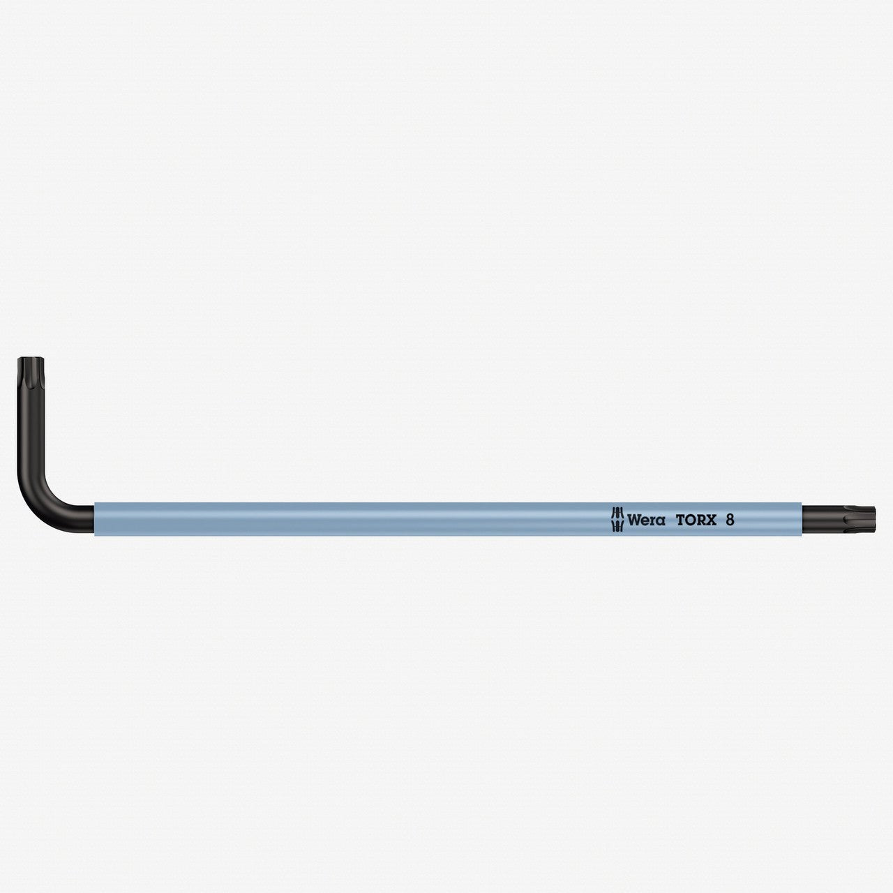 Wera 024350 T8 x 76mm Torx L - key (Ice Blue) - WR024350 - KC Tool