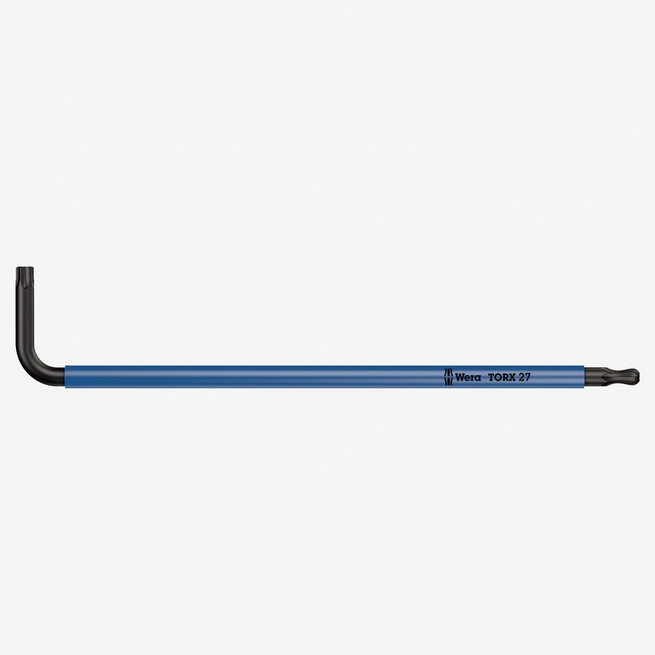 Wera 024356 T27 x 112mm Ball - End Torx + Security Torx L - key (Blue) - WR024356 - KC Tool