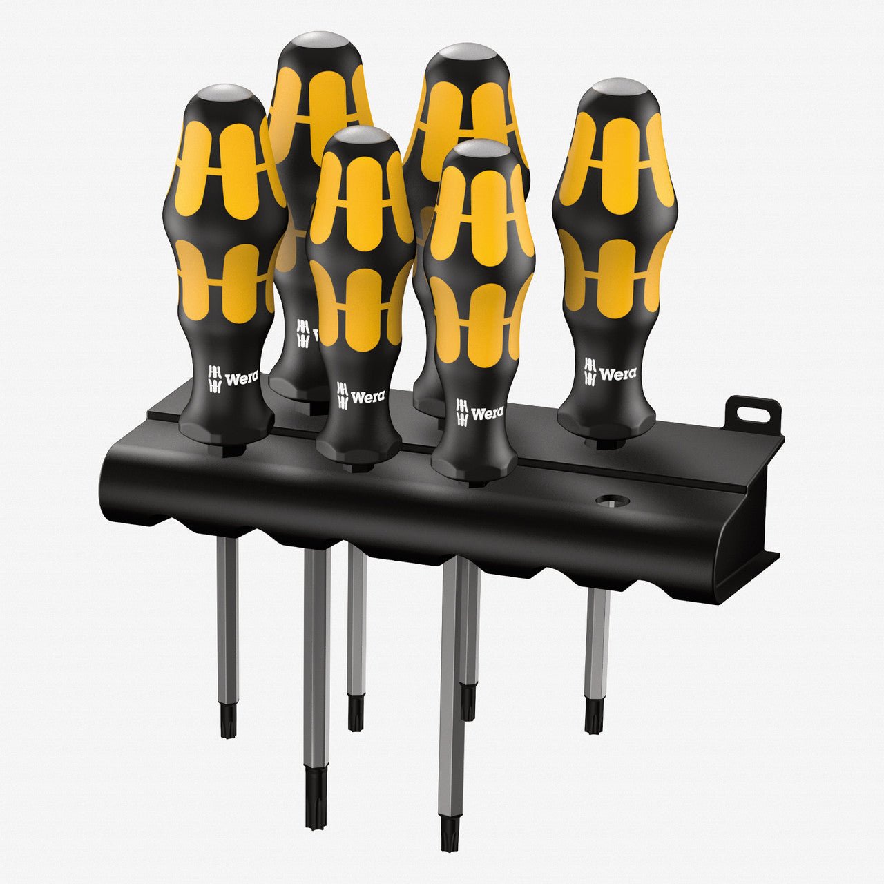 Wera 024410 Kraftform Plus TORX® Screwdriver Set + Rack - WR024410 - KC Tool